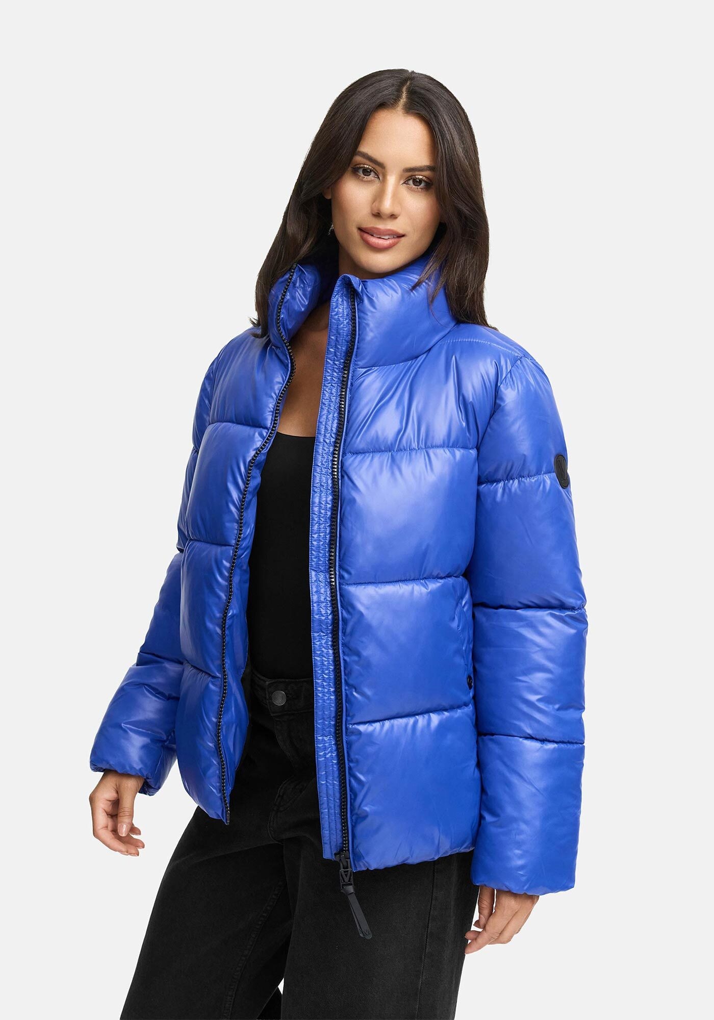 Marikoo Winterjacke "Hazalee", mit leicht gläzendem Obermaterial und hohem günstig online kaufen