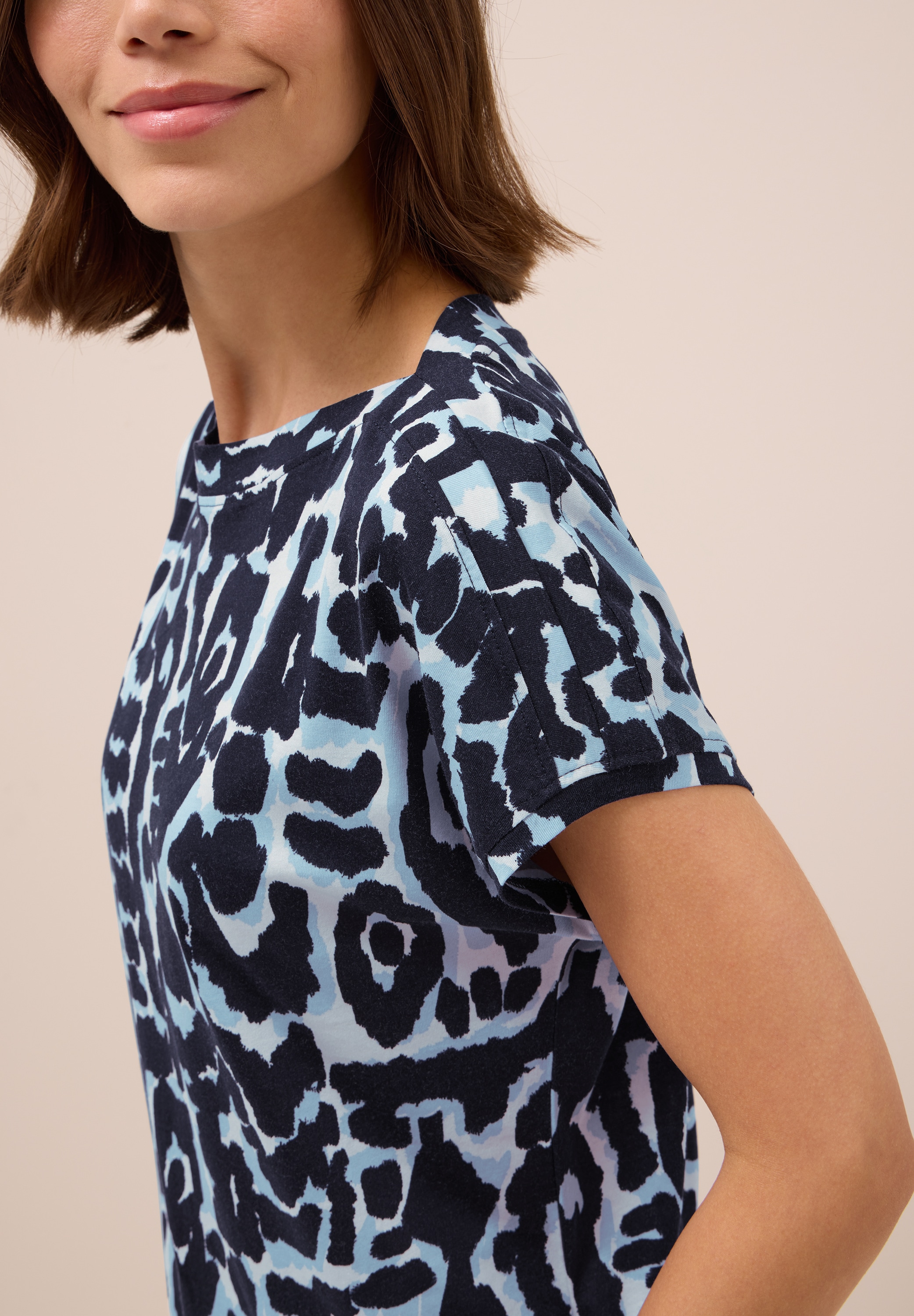 Cecil T-Shirt, mit grafischem Muster