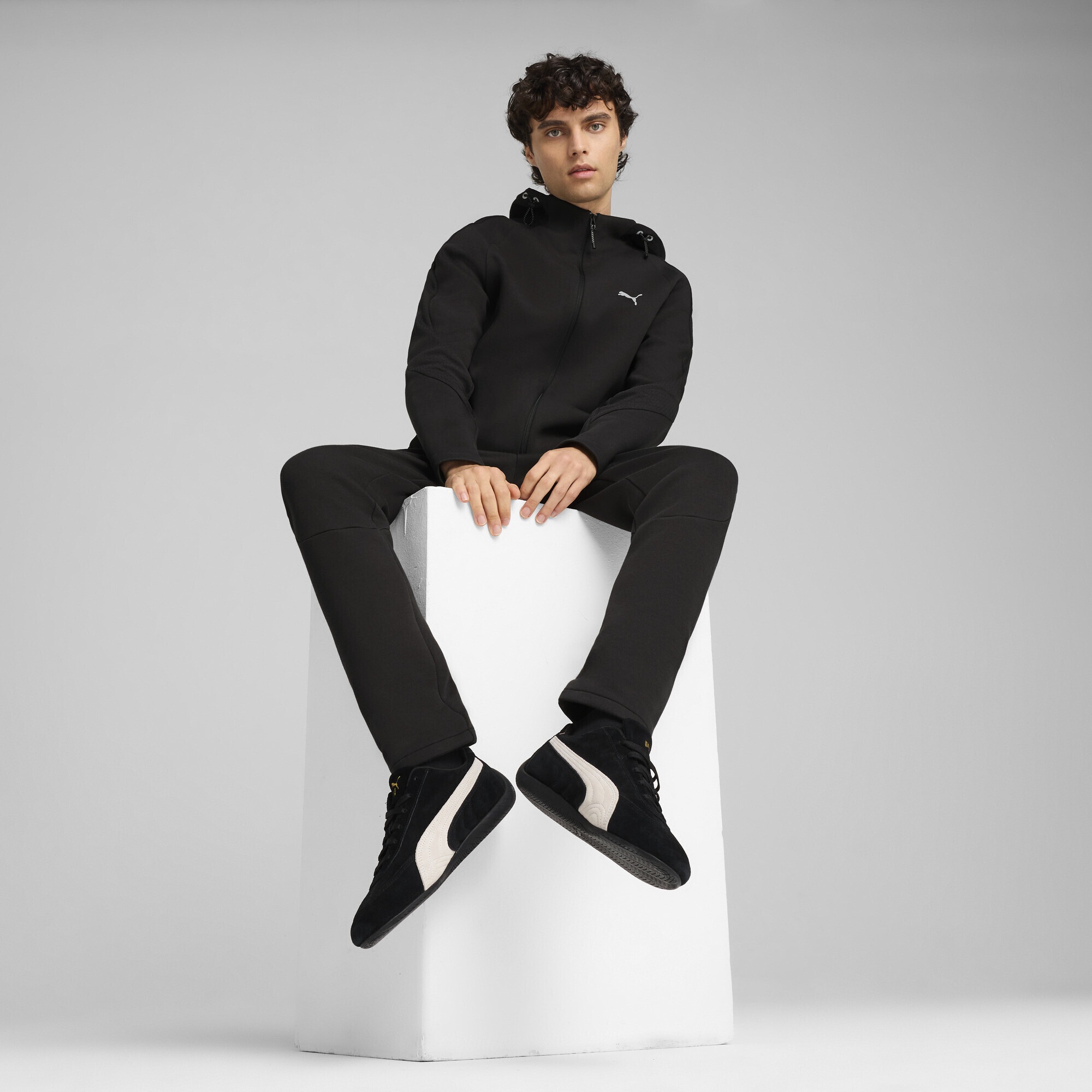 PUMA Sweatjacke »EVOSTRIPE Kapuzenjacke Herren«