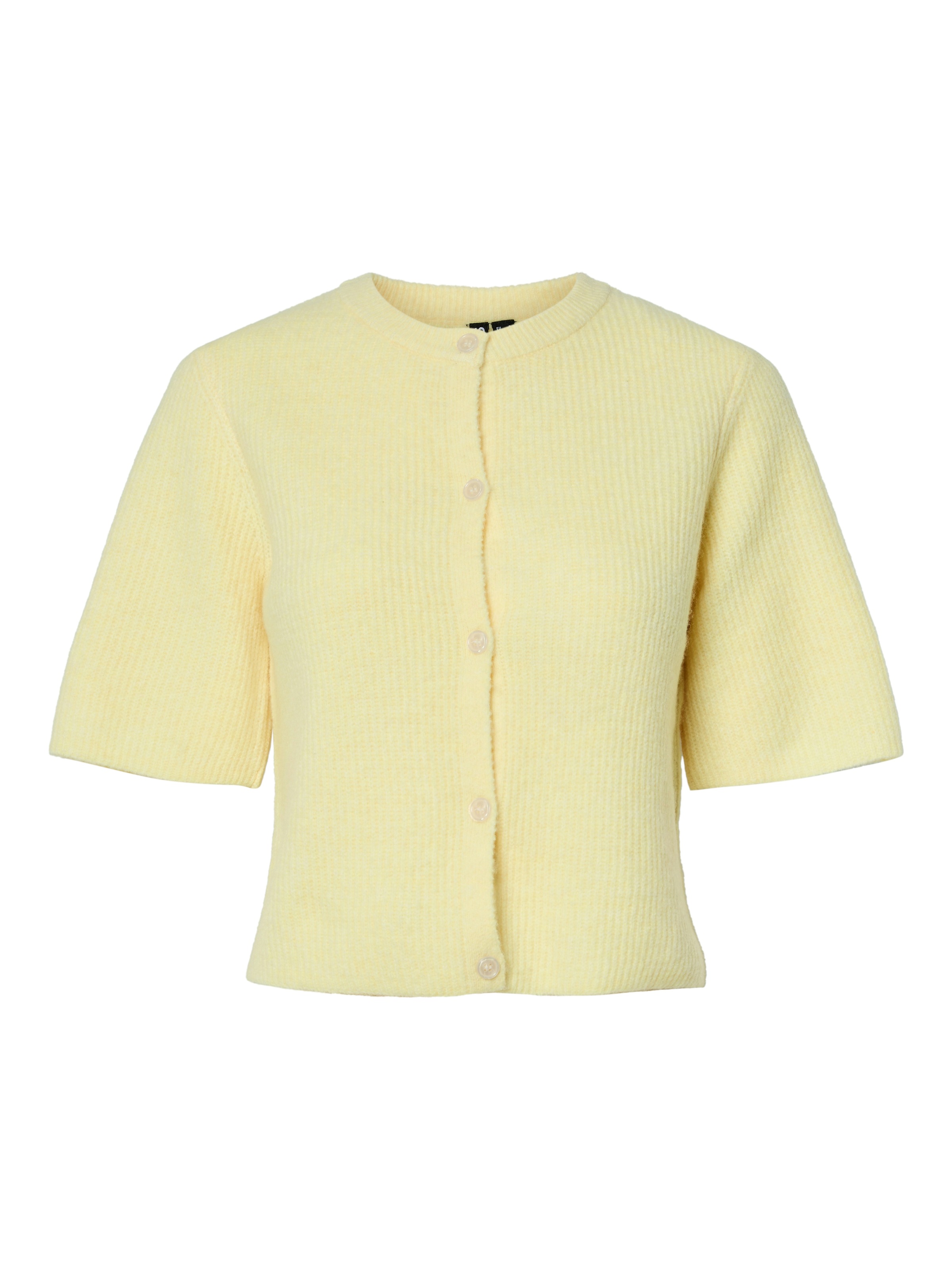 PIECES Silly Strickjacke Pale Banana XS 3