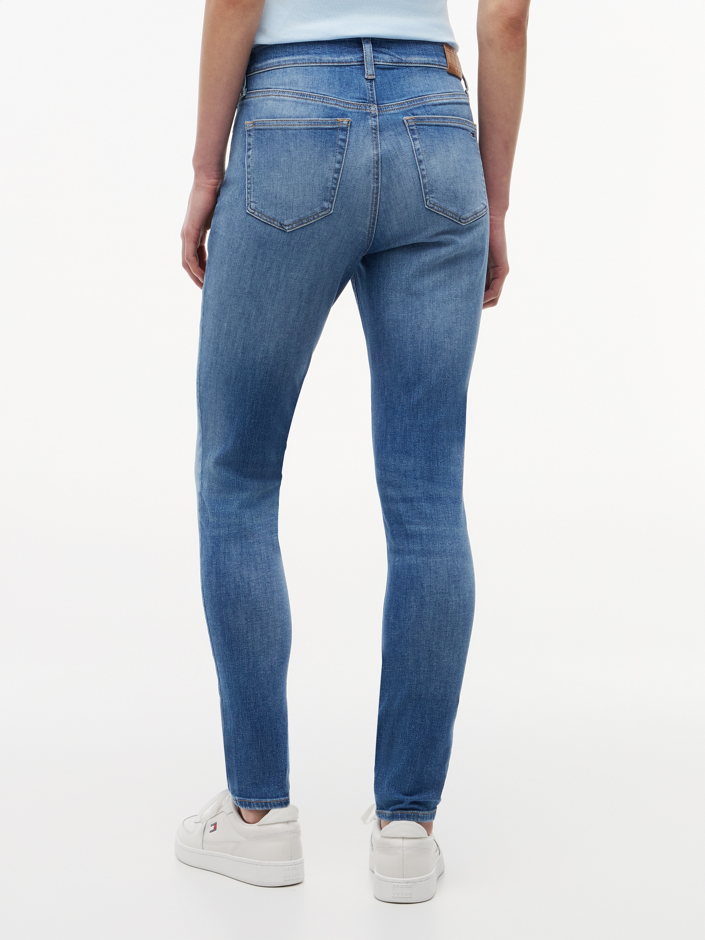 Tommy Jeans Skinny-fit-Jeans »NORA MR SKNY« Baumwollmischung, skinny fit