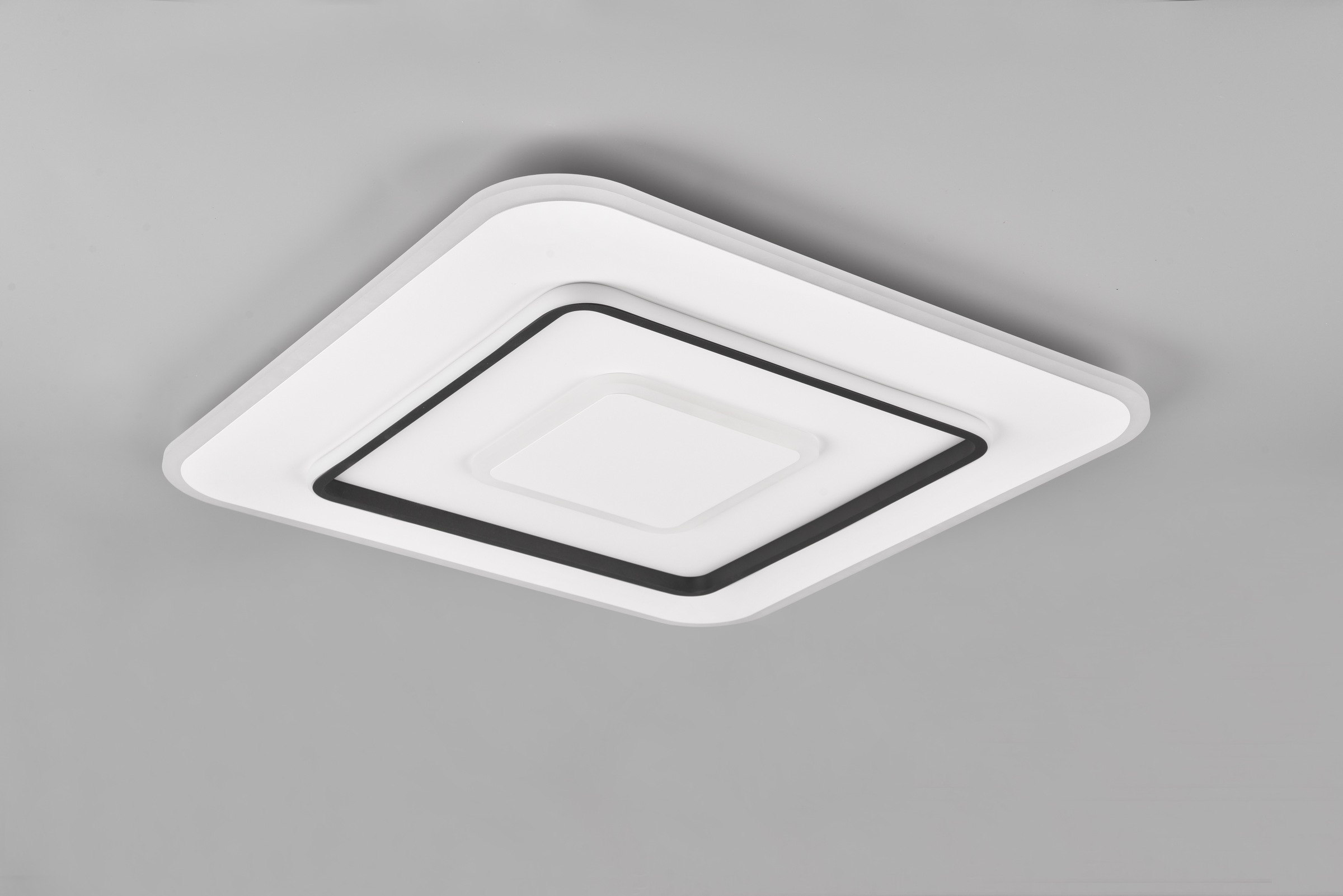 REALITY Leuchten LED Deckenleuchte »JORA, Deckenlampe Schlafzimmer mit Sleep Timer, Nachtlicht, dimmbar,«, 1 flammig, Leuchtmittel LED-Board | LED fest integriert, Lichtfarbe einstellbar CCT, Memoryfunktion, inkl Fernbedienung