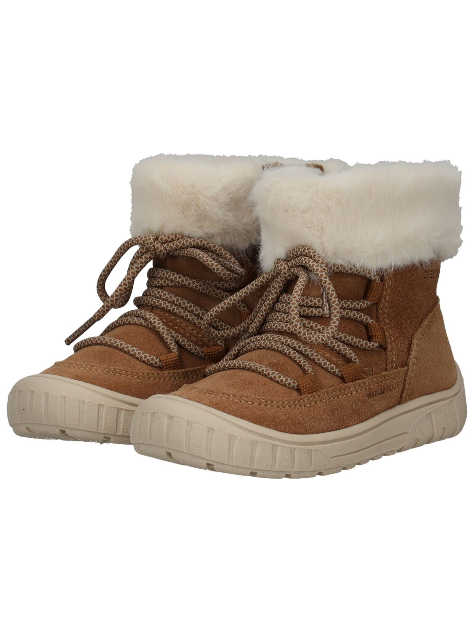 Geox Schnürstiefelette »Geox Stiefelette Leder/Textil«