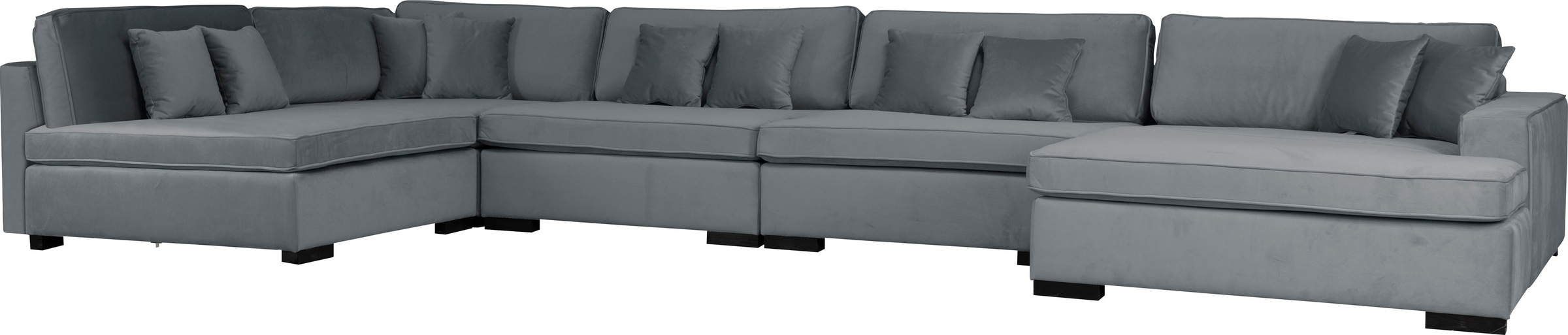 Guido Maria Kretschmer Home&Living Wohnlandschaft »Skara XXL U-Form«, Lounge-Sofa XXL mit Federkern-Polsterung, in vielen Bezugsvarianten