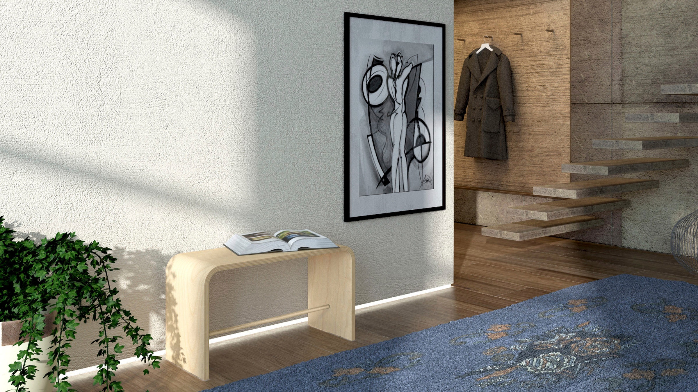 Tojo Sitzbank »Tojo-sit« als Sitzbank, Hocker oder Beistelltisch, in zwei Farben, Breite 70 cm