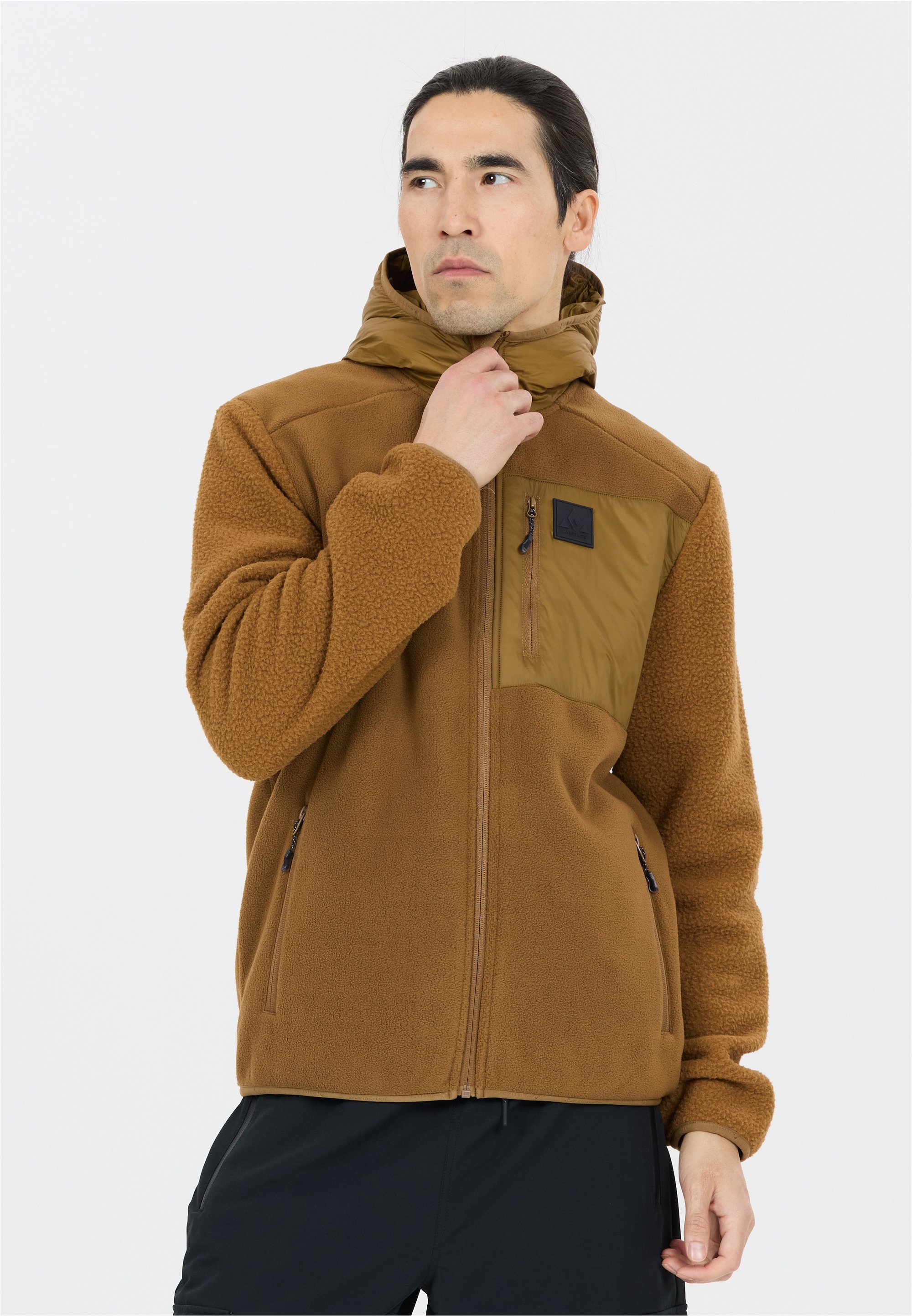 WHISTLER Fleecejacke "Makaloo", mit praktischer Kapuze