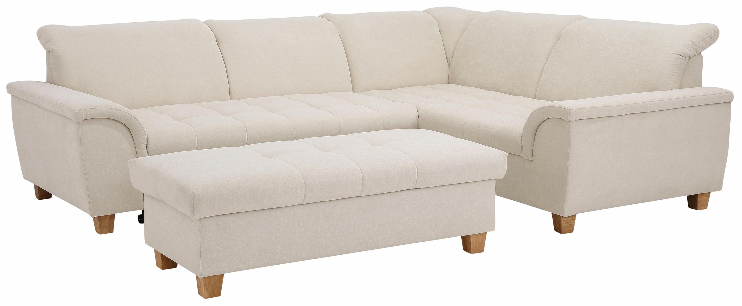 Home affaire Ecksofa "Lyla fester Sitzkomfort, bequeme Armlehnen, Breite 27 günstig online kaufen