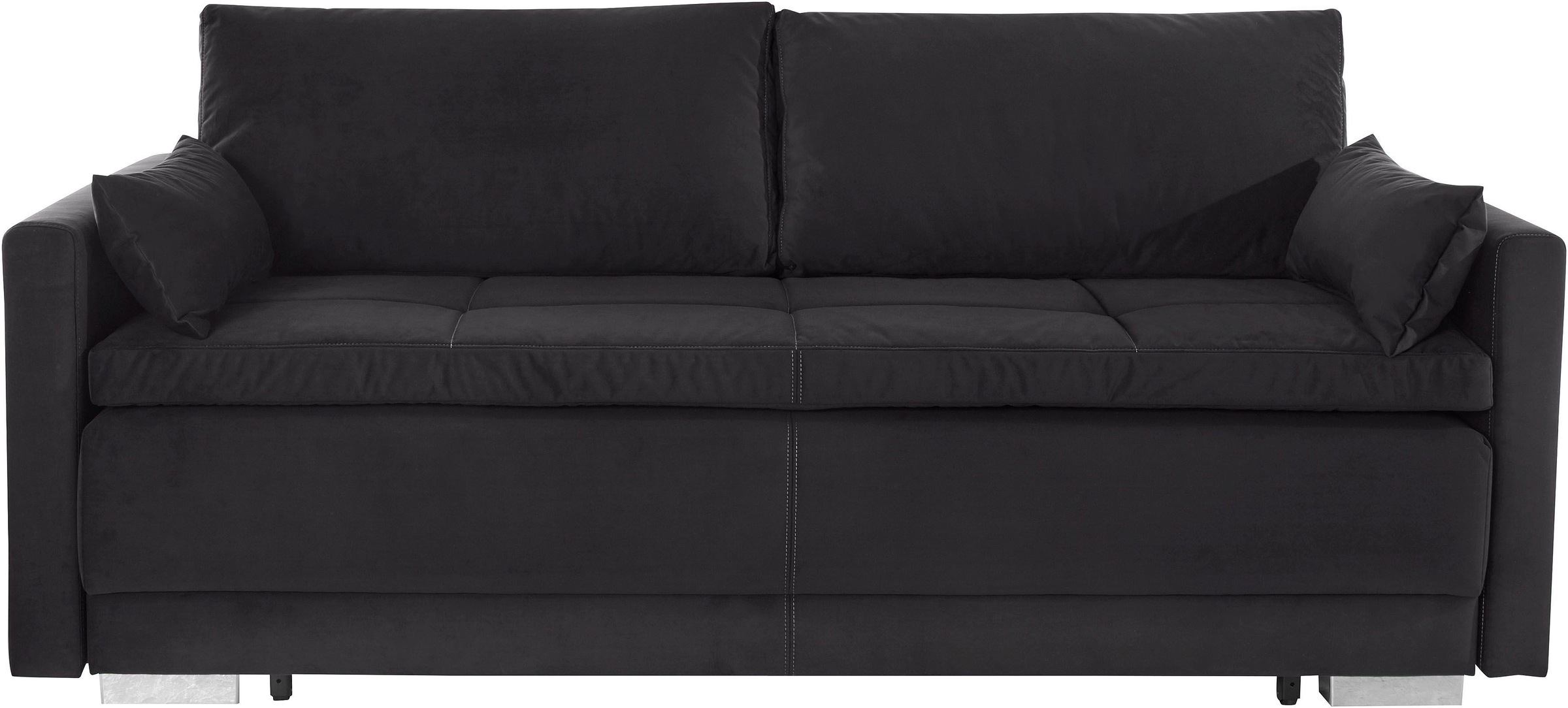 OTTO home Schlafsofa "Berlin" mit Boxspringaufbau, Bettfunktion & Bettkaste günstig online kaufen