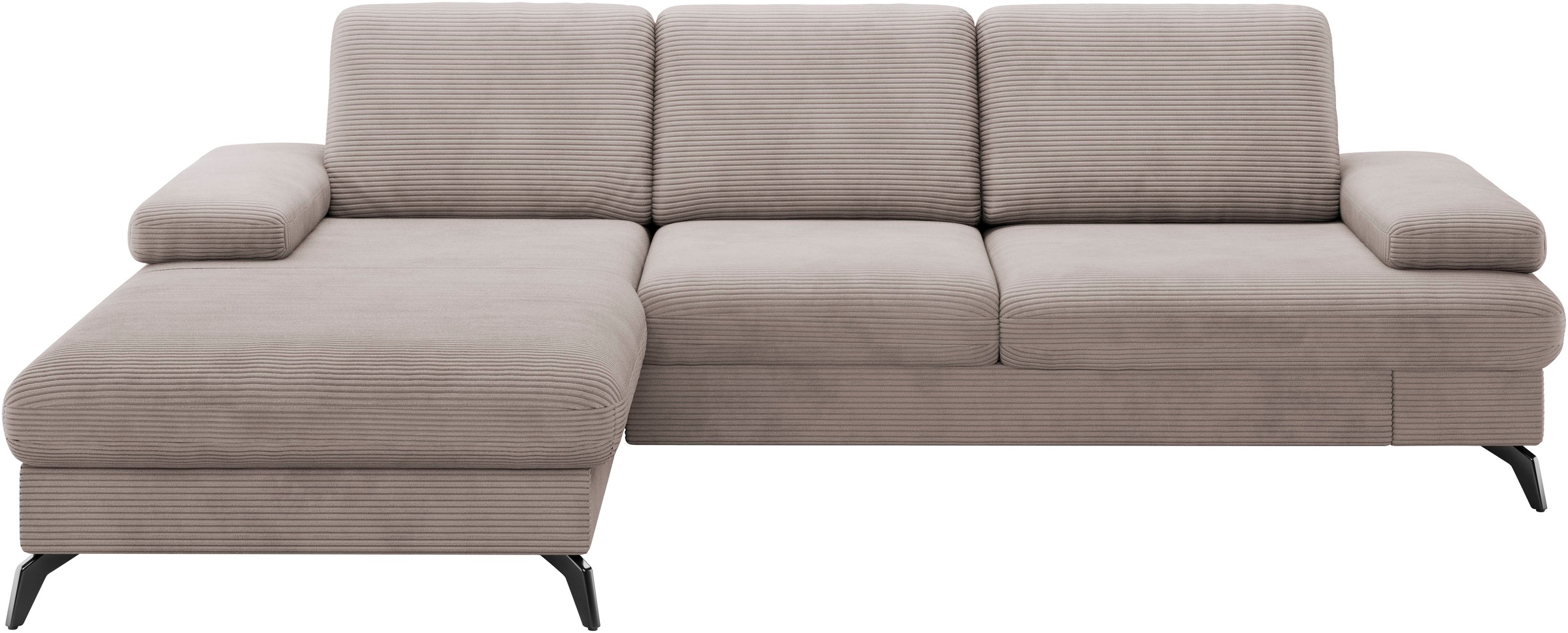 sit&more Ecksofa "Morris Jubi L-Form", inkl. Armteilfunktion und 1 Zierkiss günstig online kaufen