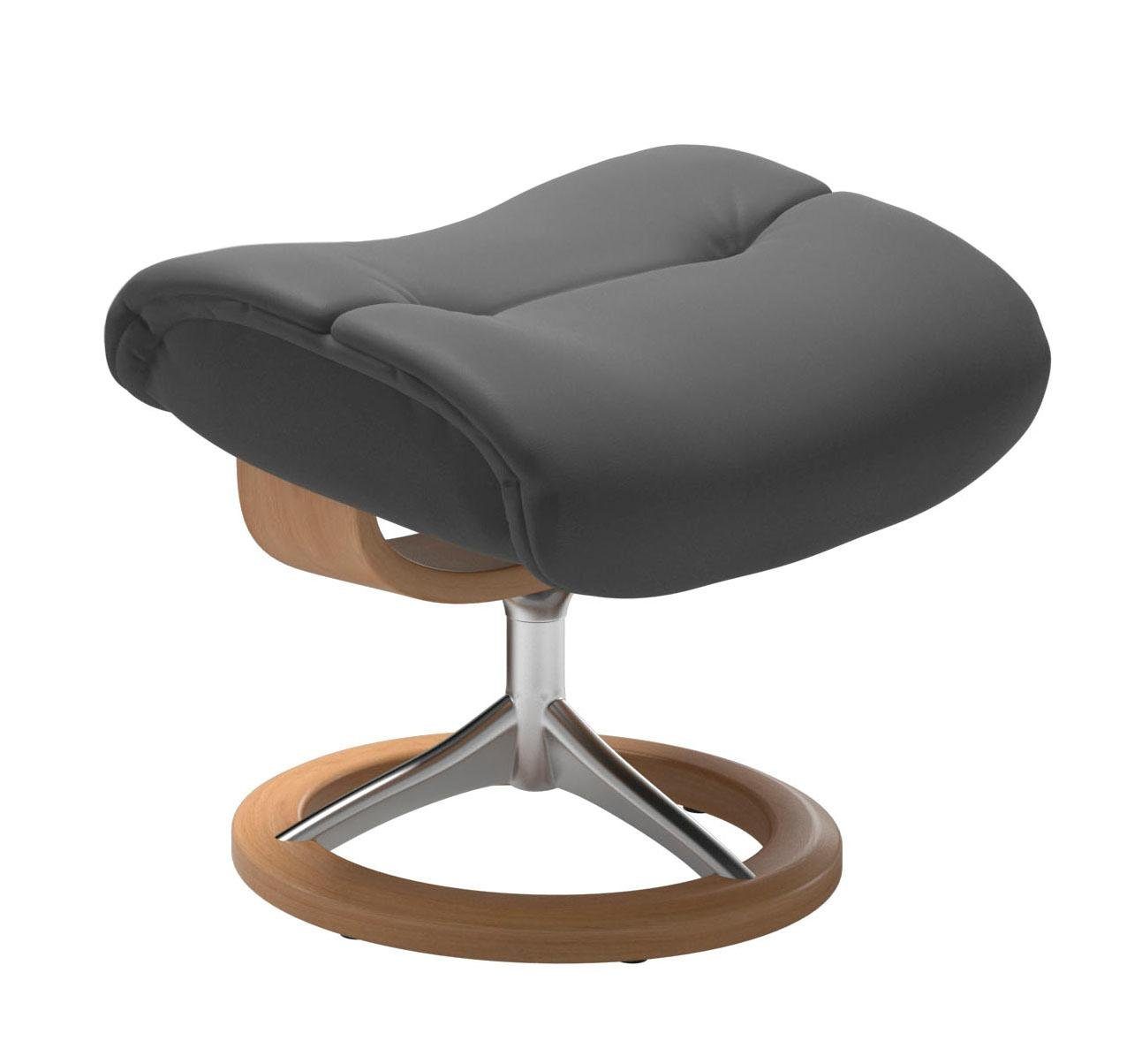 Thumbnail - Stressless Fußhocker "Sunrise" mit Signature Base, Gestell Eiche
