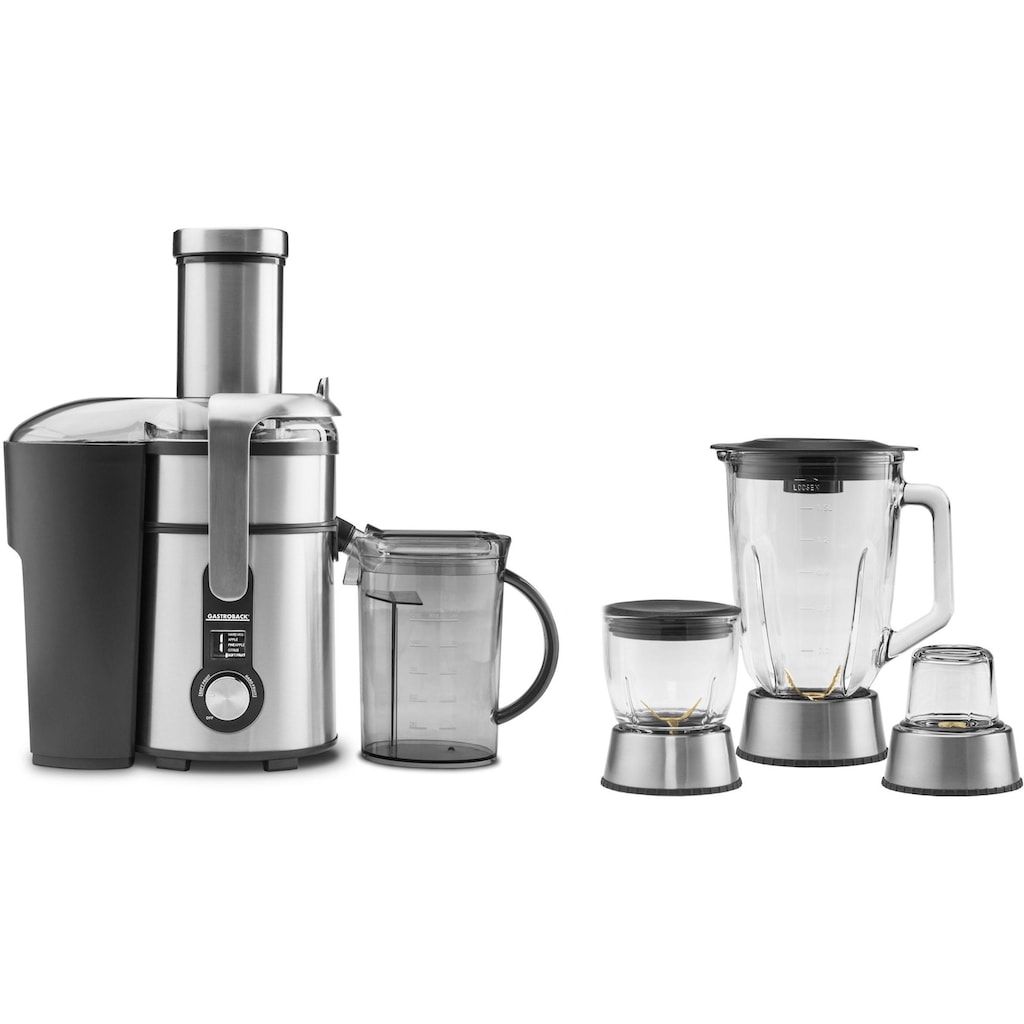 Gastroback Entsafter »40152 Design Multi Juicer Digital Plus«, 1300 W