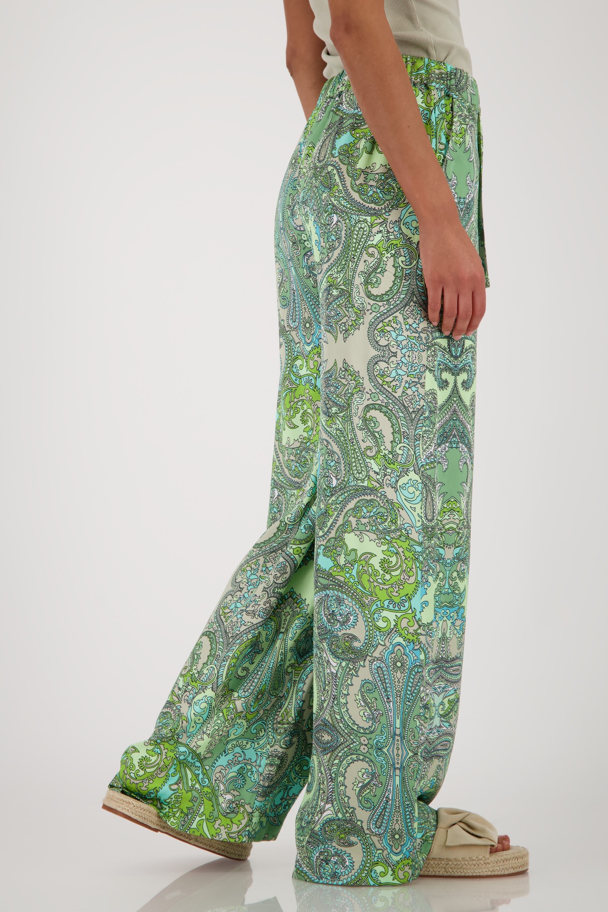 Thumbnail - Monari Palazzohose mit Paisleymuster