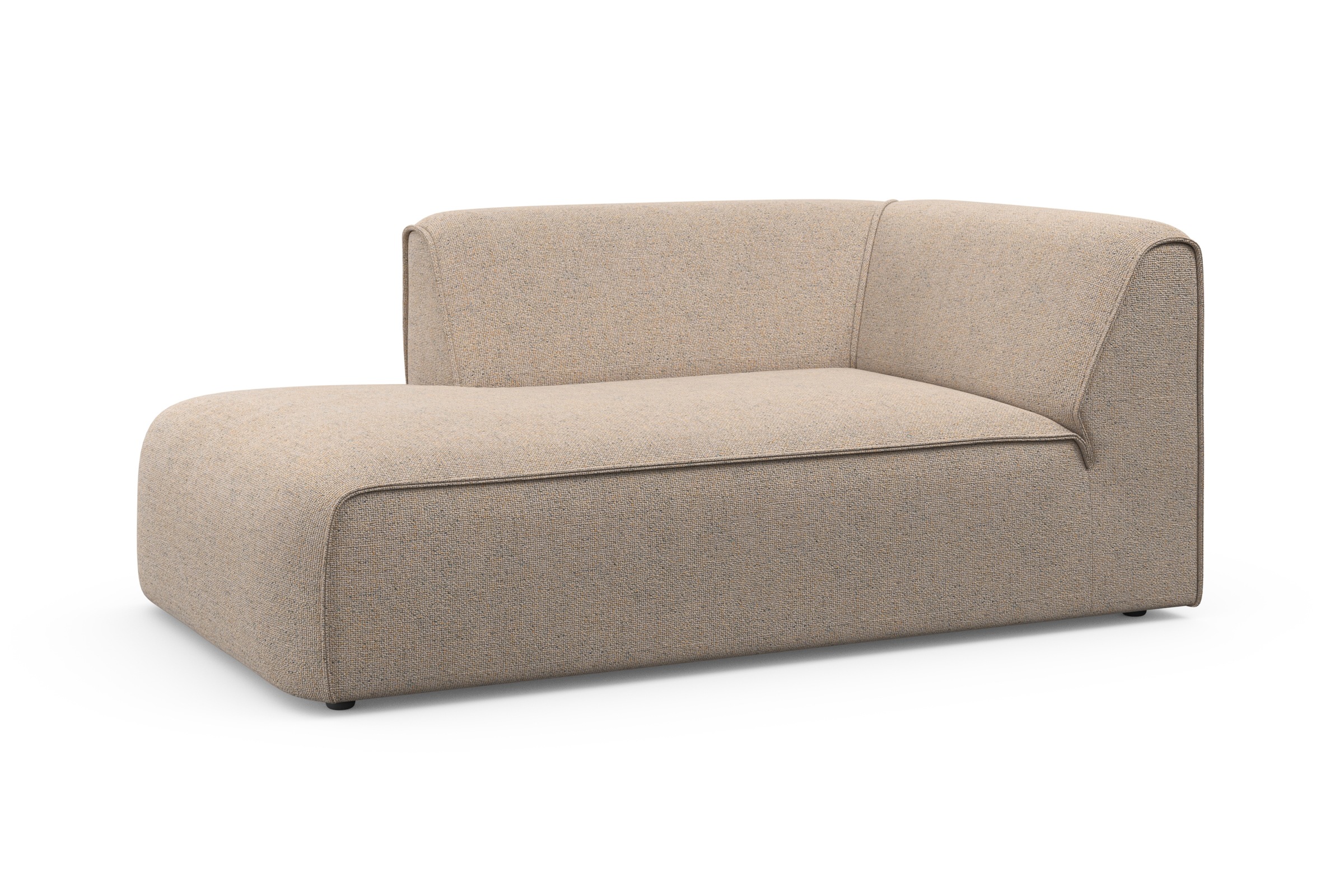 RAUM.ID Ottomane »Merid Chaiselongue, Maße B/T/H: 100/162/70 cm«, als Modul oder separat verwendbar, für individuelle Zusammenstellung