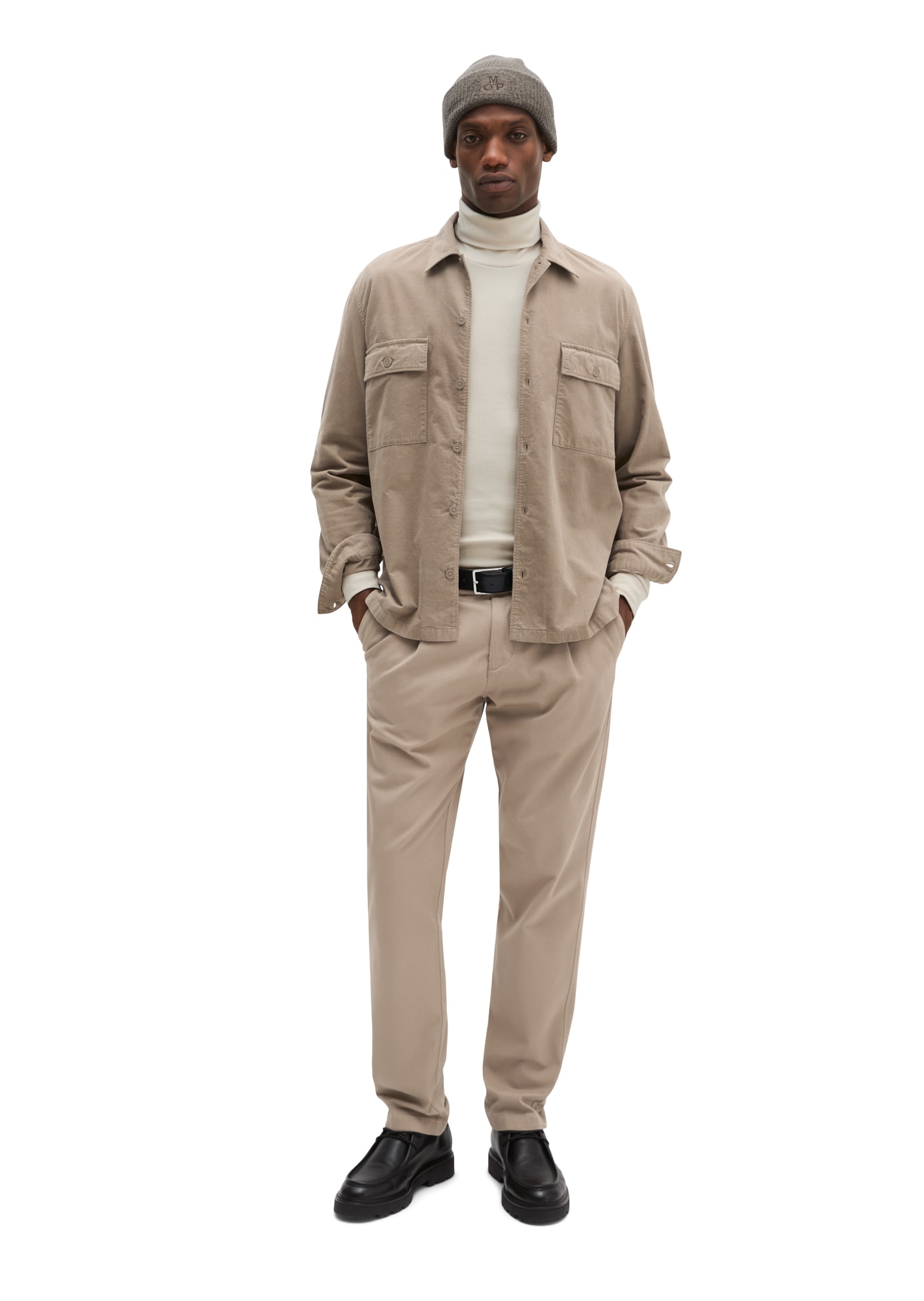 Marc O'Polo Langarmhemd »aus samtigen Bio-Baumwoll-Twill«