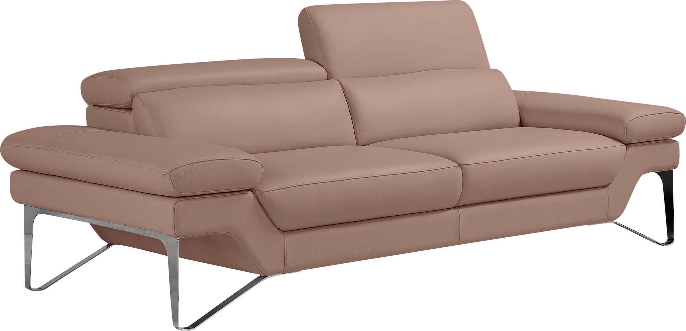 Egoitaliano 2,5-Sitzer "Princess, Designsofa und super bequem, tolle Detailverarbeitung", inkl. verstellbarer Kopfteile