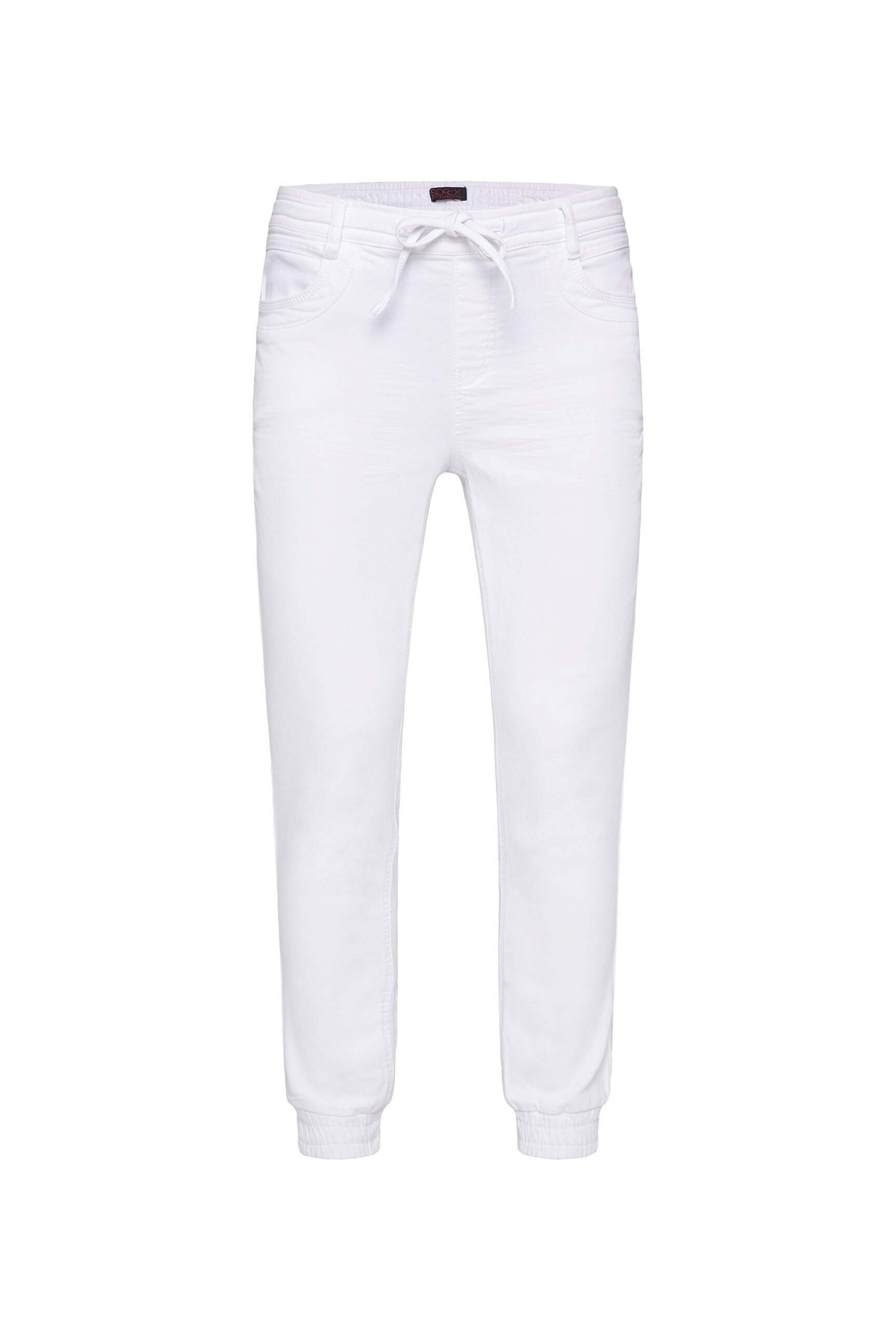 SOCCX Boyfriend-Jeans, mit Elastikbund und Gummizugsaum am Bein kaufen |  BAUR