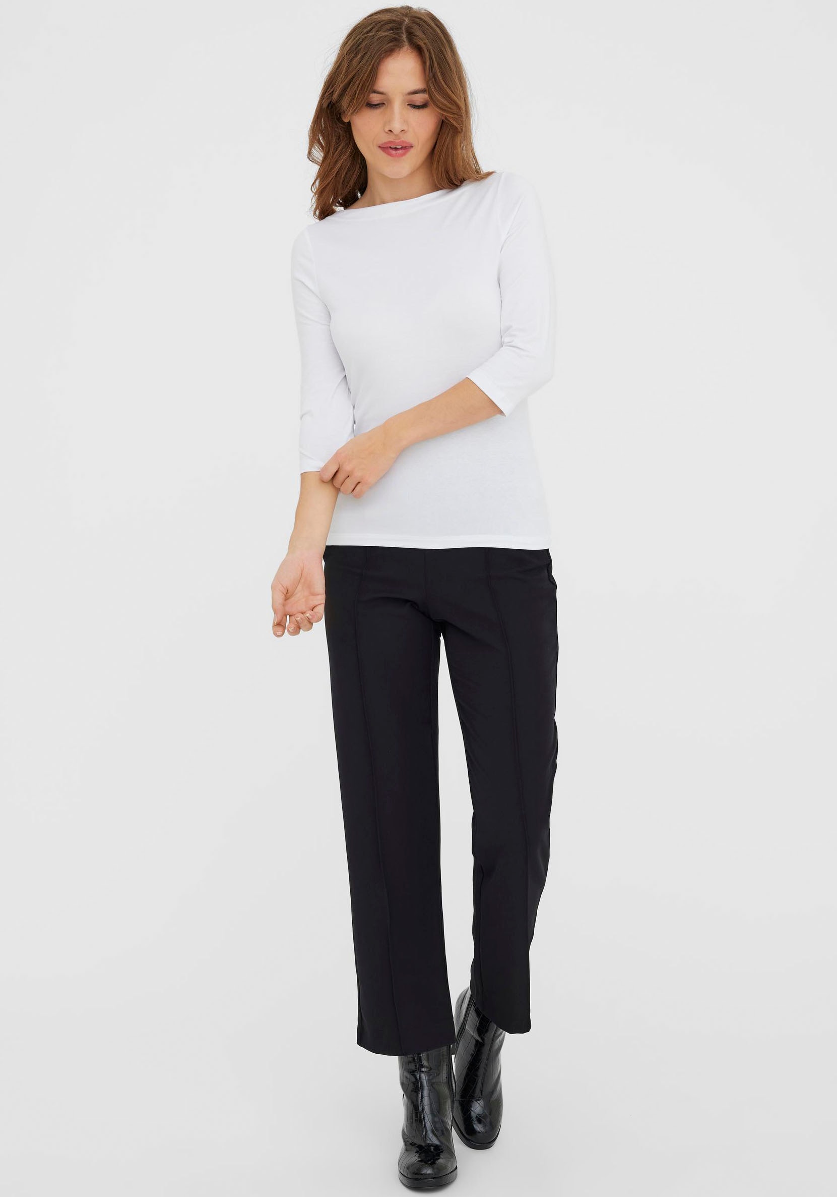 Vero Moda 3/4-Arm-Shirt »VMPANDA MODAL 3/4 TOP JRS NOOS«