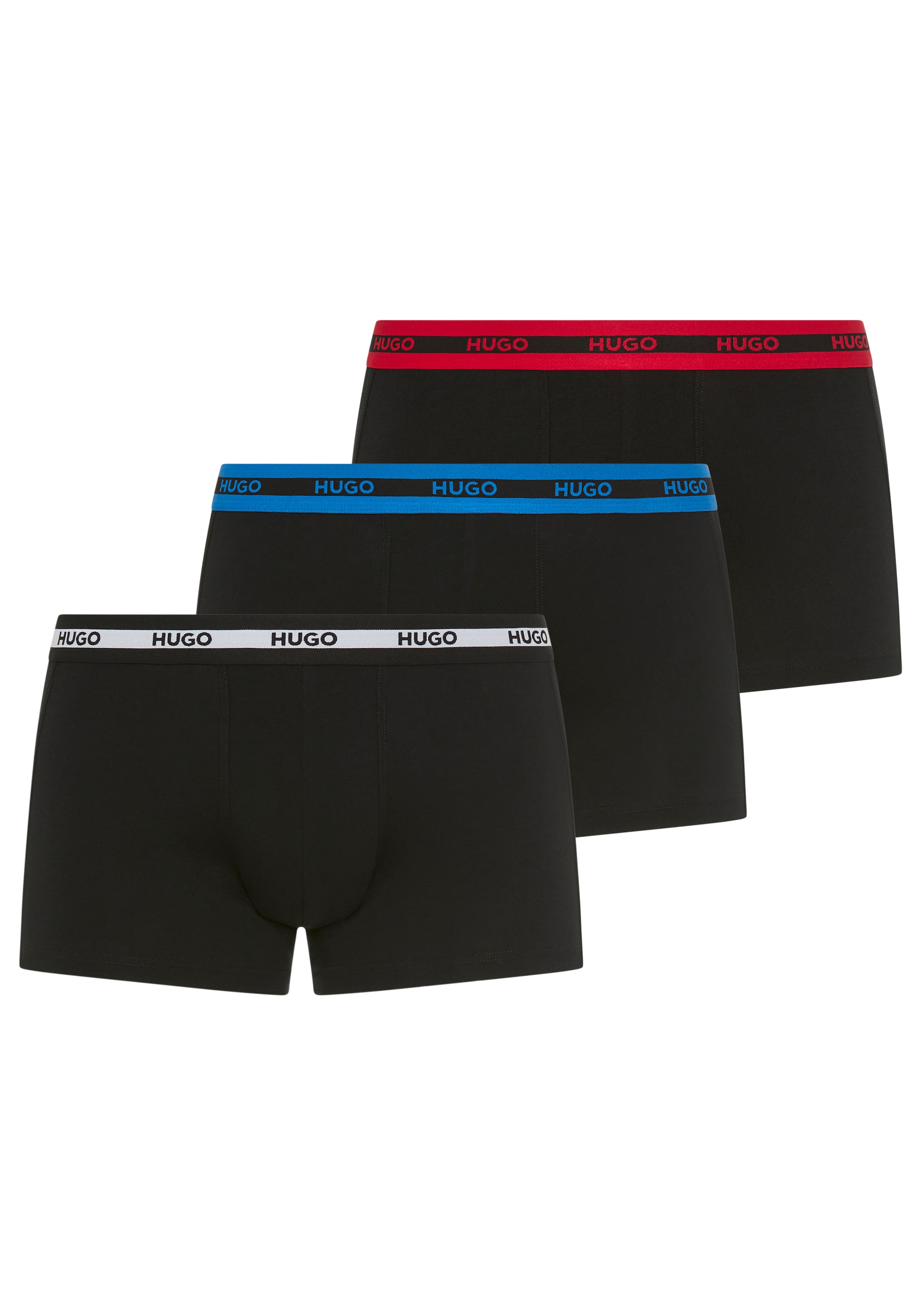 HUGO Underwear Trunk "TRIPLET" Packung, Im Dreierpack, 3 Stk. mit Logoschri günstig online kaufen
