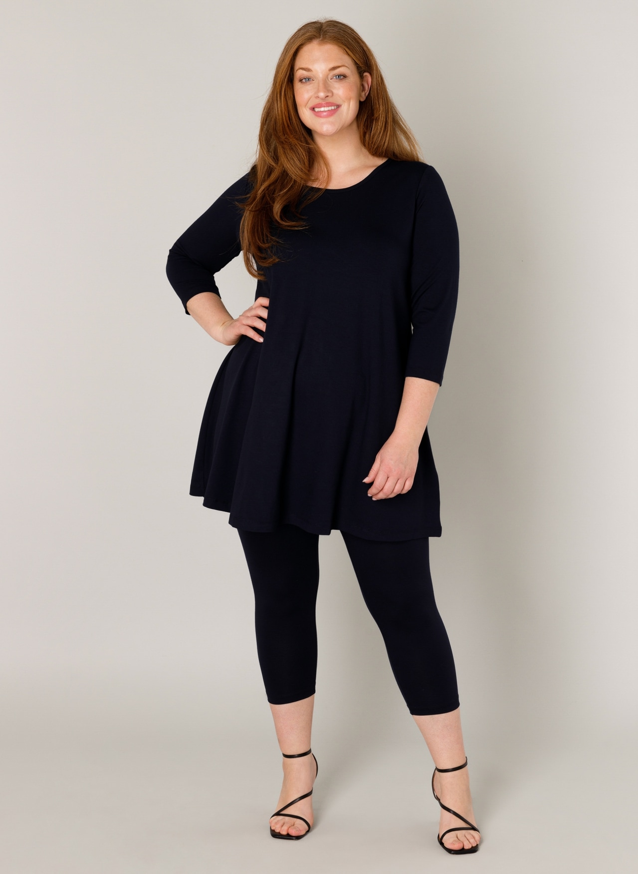 Base Level Curvy Tunikashirt »Aria«
