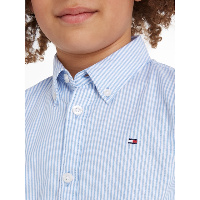 Tommy Hilfiger Langarmhemd »FLEX ITHACA SHIRT L/S«, Kinder bis 16 Jahre  online bestellen | BAUR