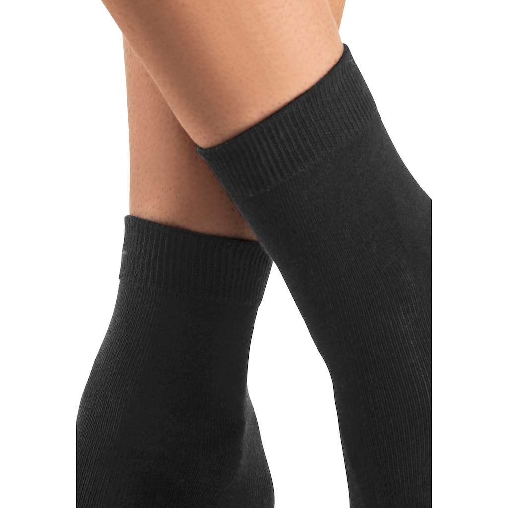 LASCANA Basicsocken, (Packung, 7 Paar)