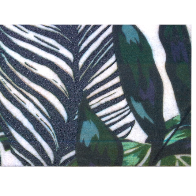 my home Fußmatte »Dschungel«, rechteckig, Floral, Blätter, robust, Eingang,  Türvorleger, rutschfest auf Rechnung | BAUR