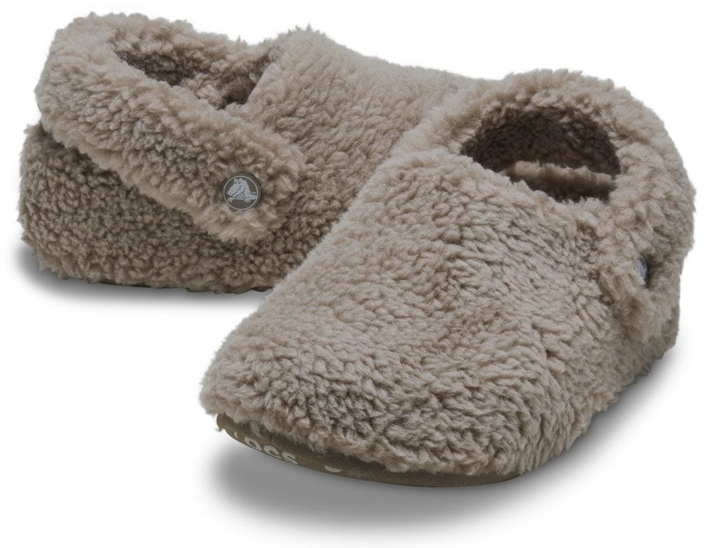 Crocs Hausschuh "Classic Cozzy Slipper K" Pantoffel, Clog mit Filzwolle günstig online kaufen