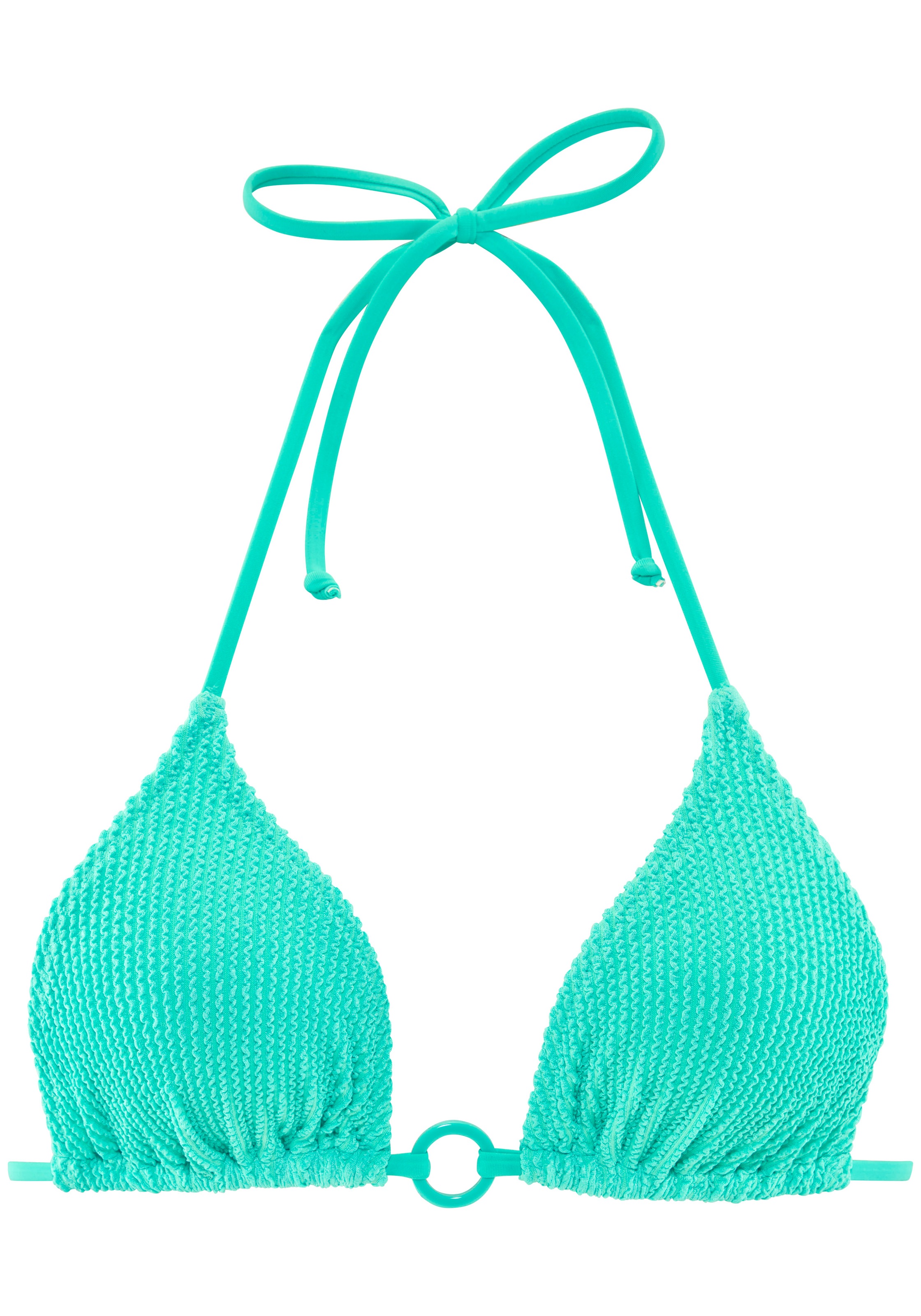 Venice Beach Triangel-Bikini-Top "Addison" mit tonalem Zierring
