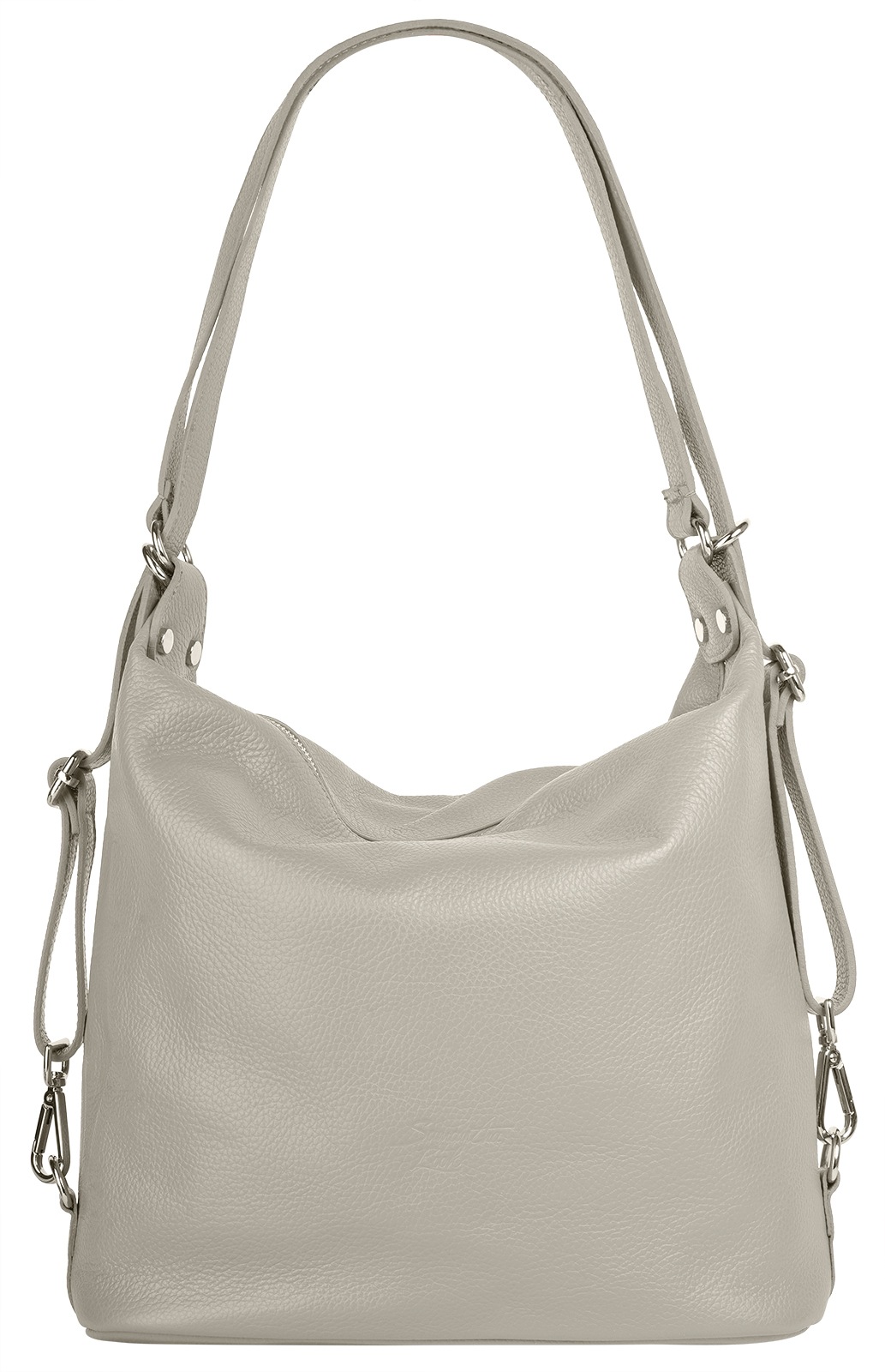 Samantha Look Shopper echt Leder, Made in Italy