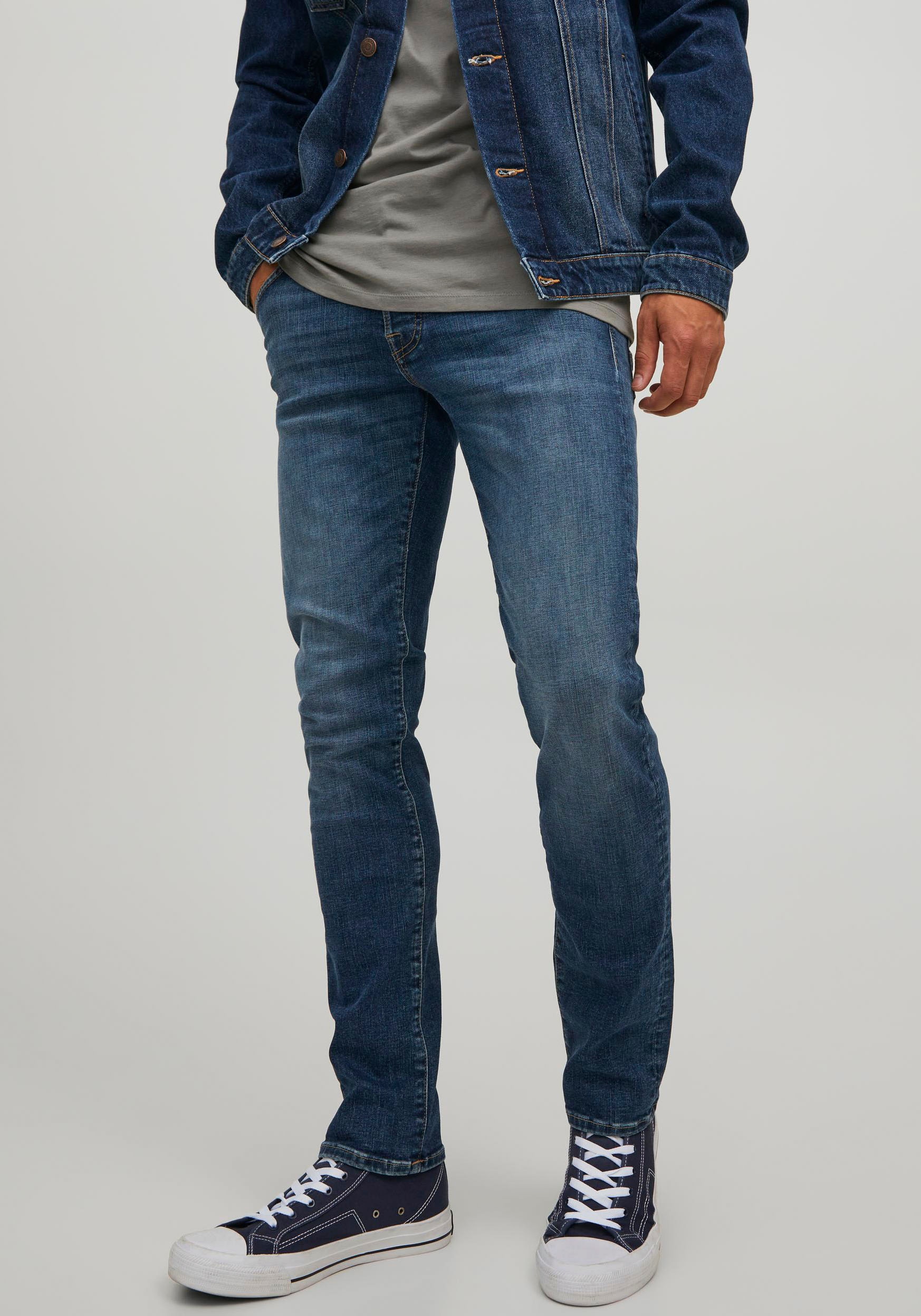 Jack & Jones Slim-fit-Jeans "JJIGLENN JJFOX JOS 047 50SPS"