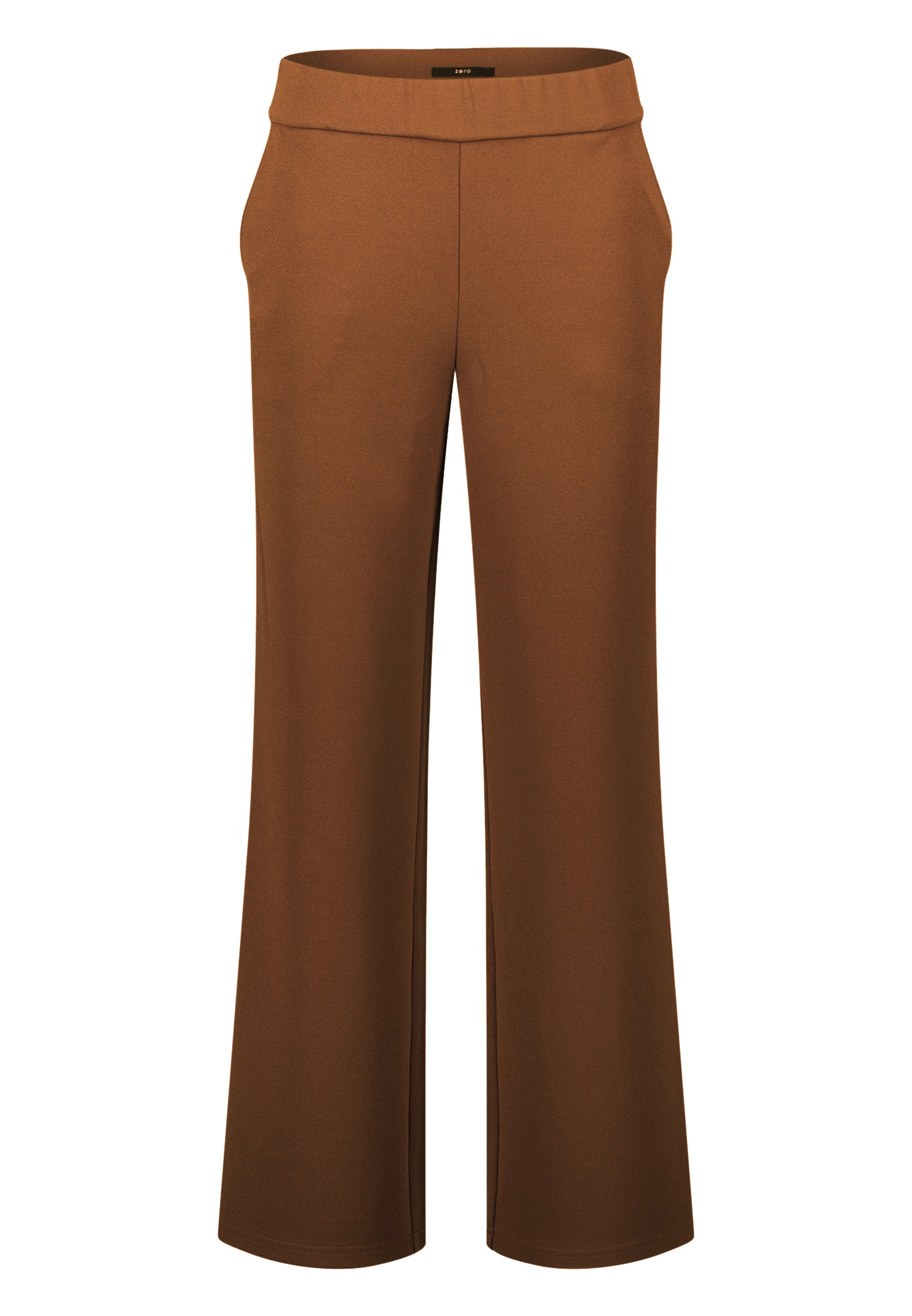 Zero Stoffhose "Damen mit elastischem Bund 28 Inch" Plain/ohne Details günstig online kaufen