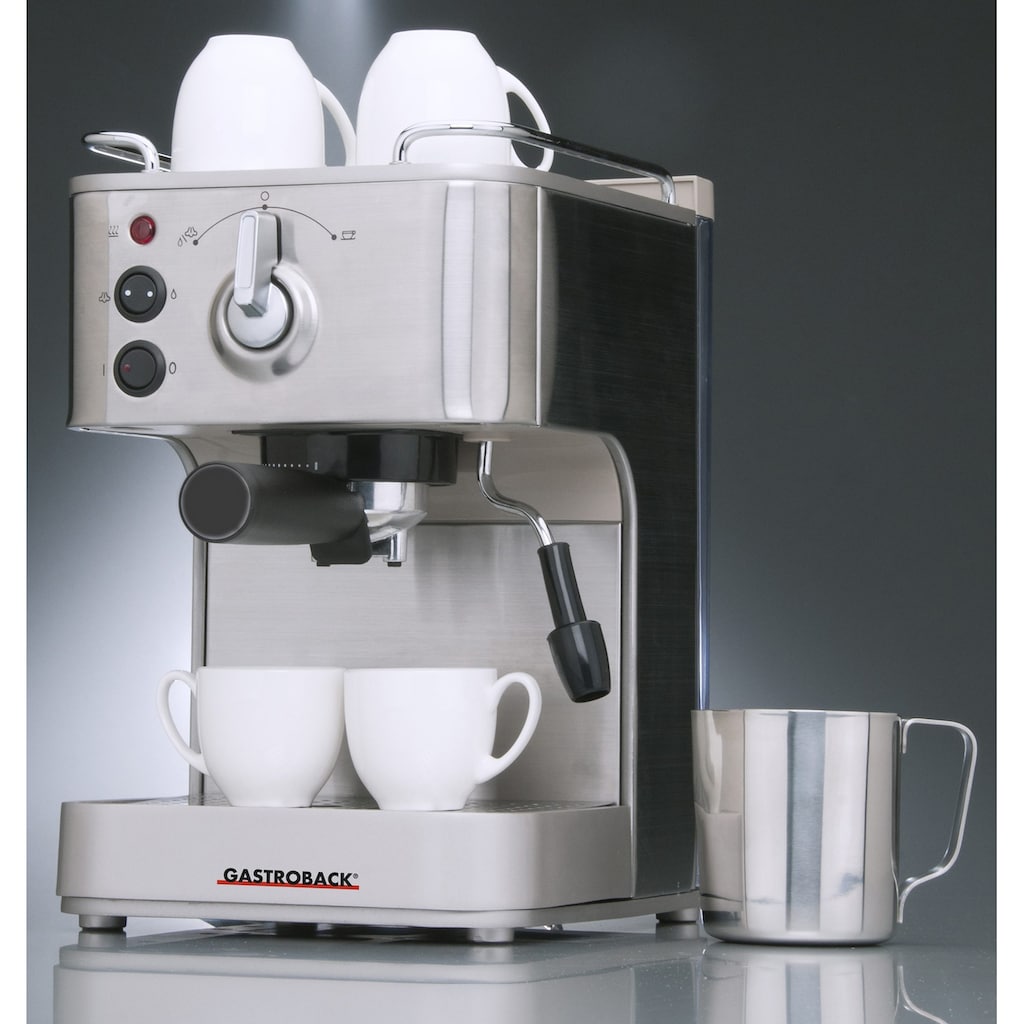 Gastroback Siebträgermaschine »Design Espresso Plus 42606«