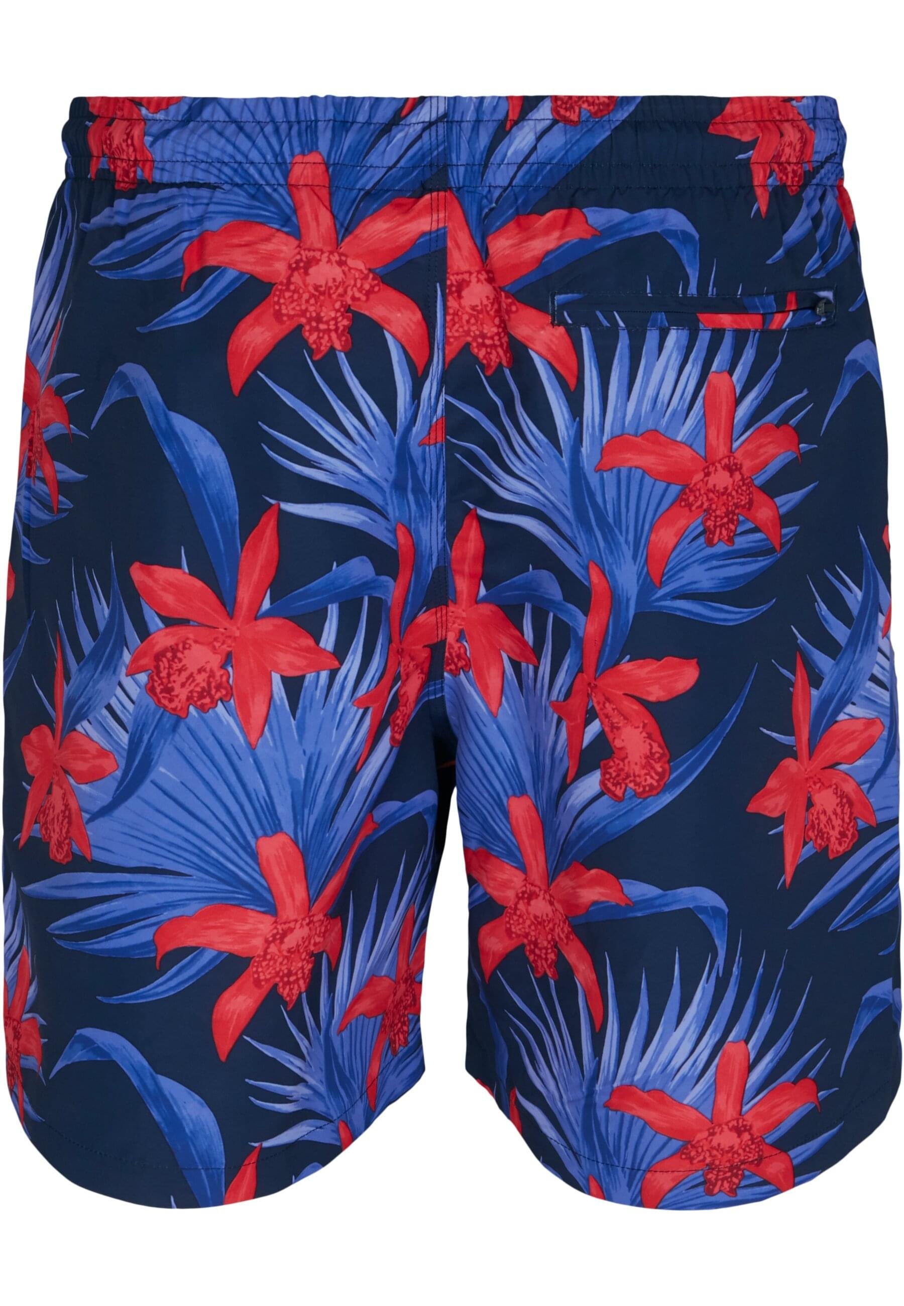 URBAN CLASSICS Badeshorts »Urban Classics Herren Pattern Swim Shorts«