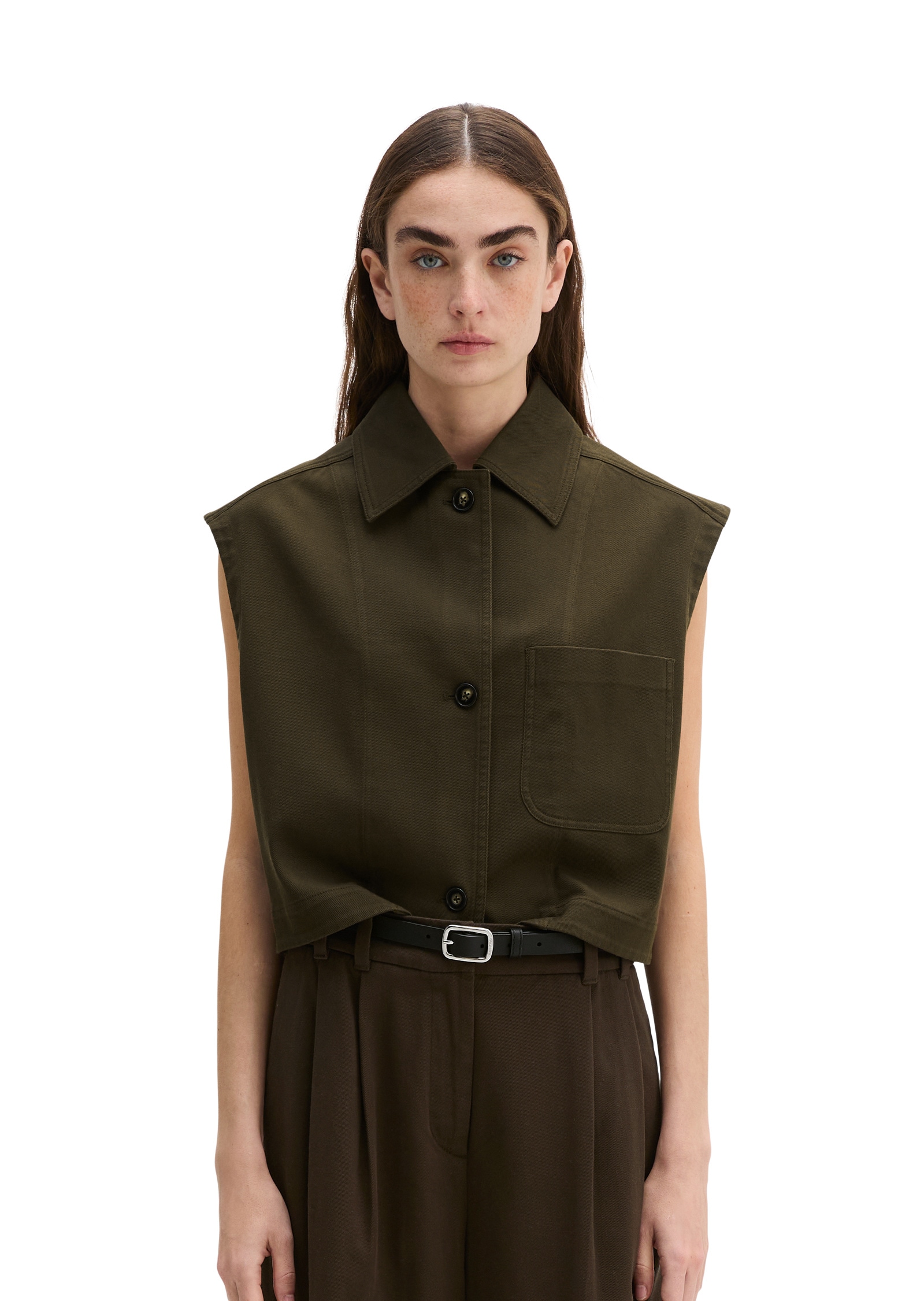 Marc OPolo Anzugweste "aus Baumwoll-Twill-Stretch"