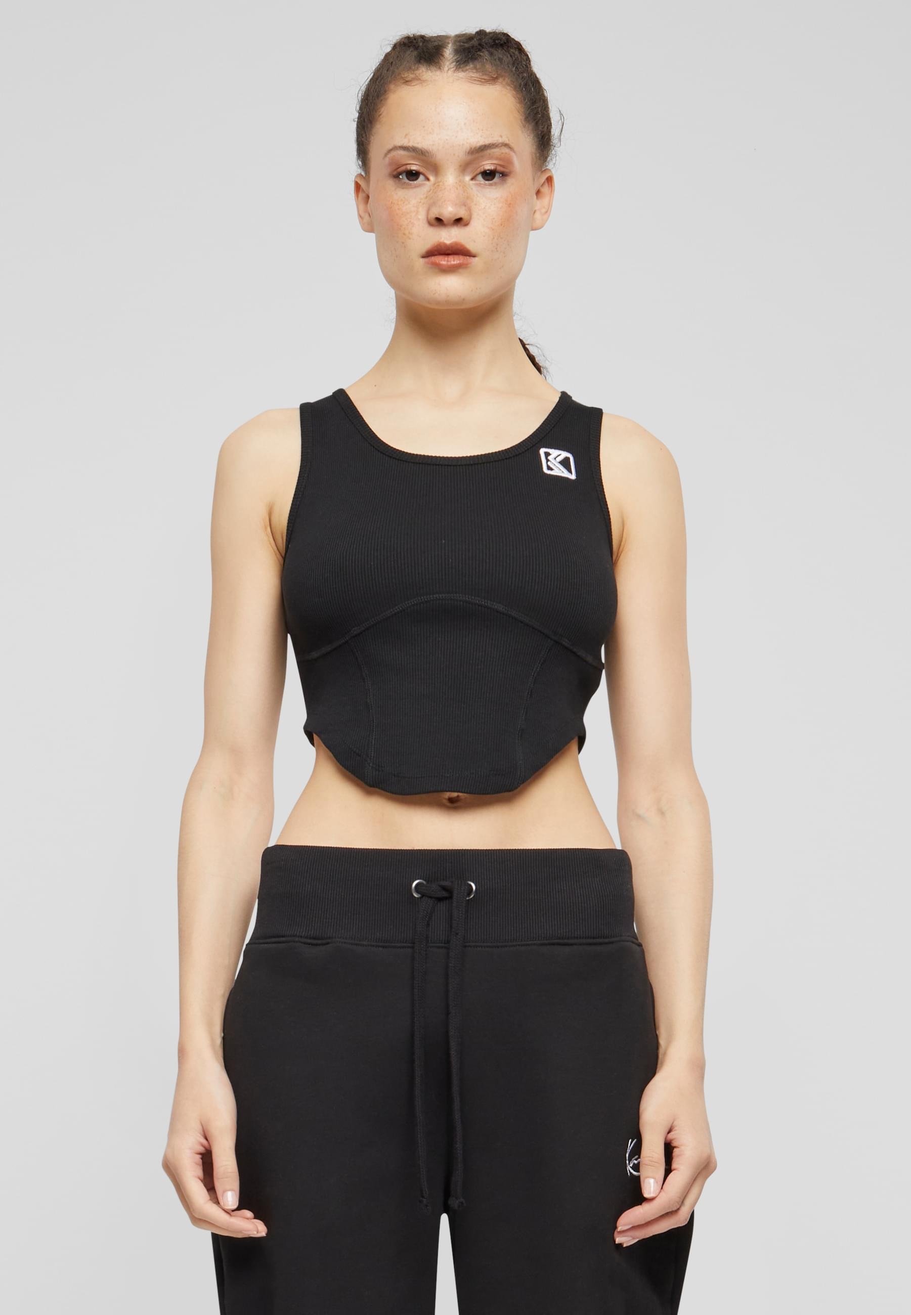 Karl Kani Muskelshirt »Karl Kani Damen KW241-001-1 Karl Kani OG Corset Rib Top«, (1 tlg.)