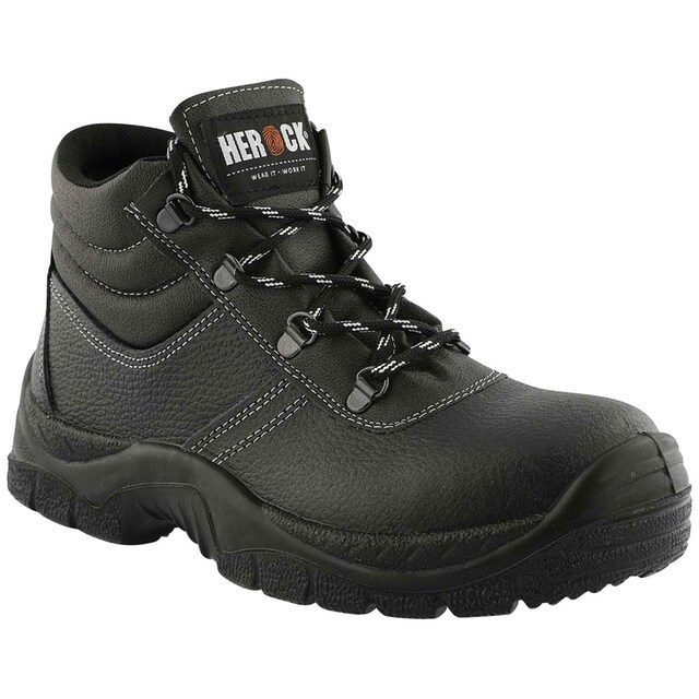 Herock Sicherheitsschuh »Roma High Steel S3 Schuhe«, echtes Leder,  durchtrittschutz, rutschhemmend, weit bestellen | BAUR