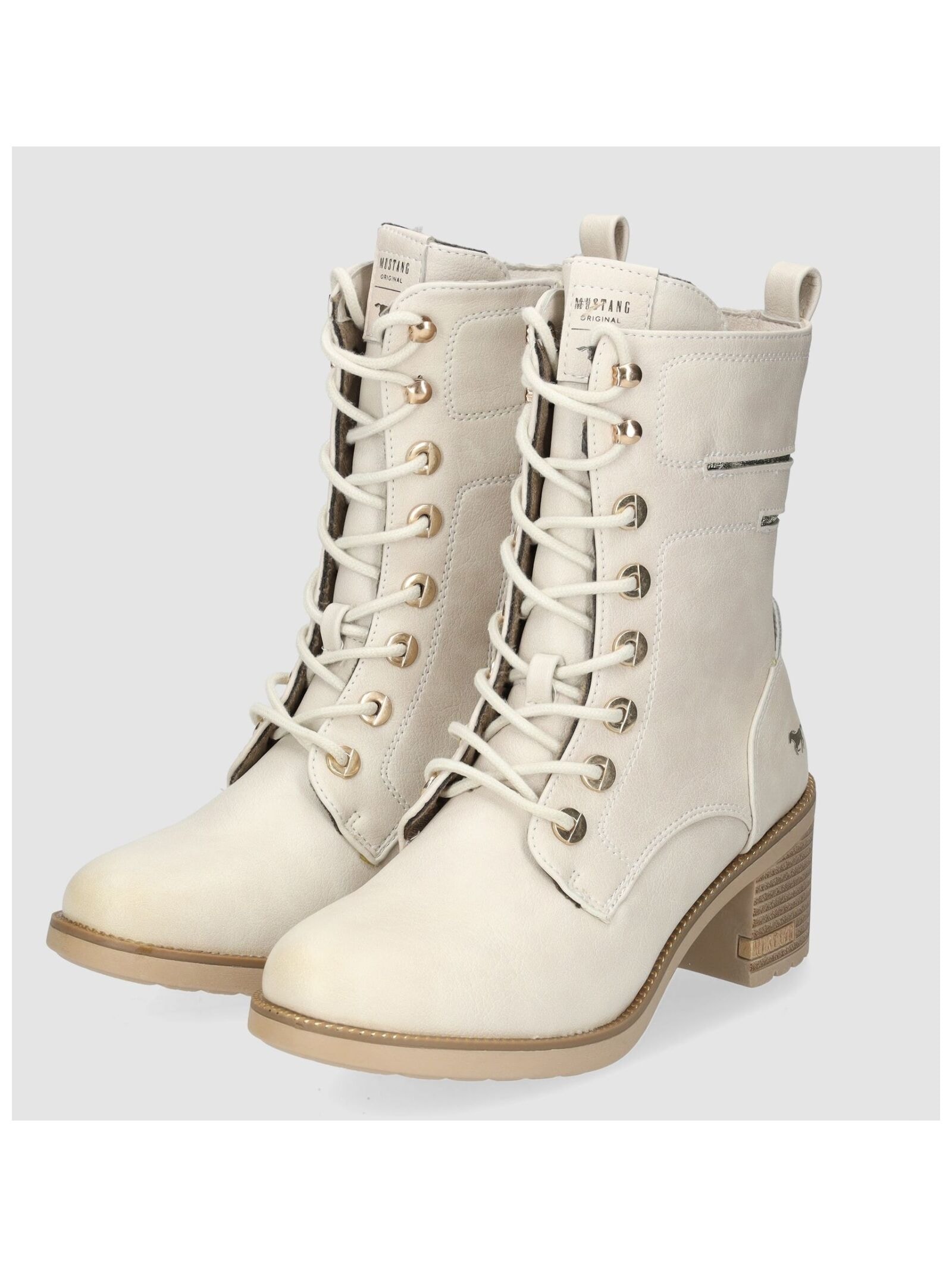 Mustang Shoes Snowboots »Mustang Shoes Stiefelette Lederimitat«