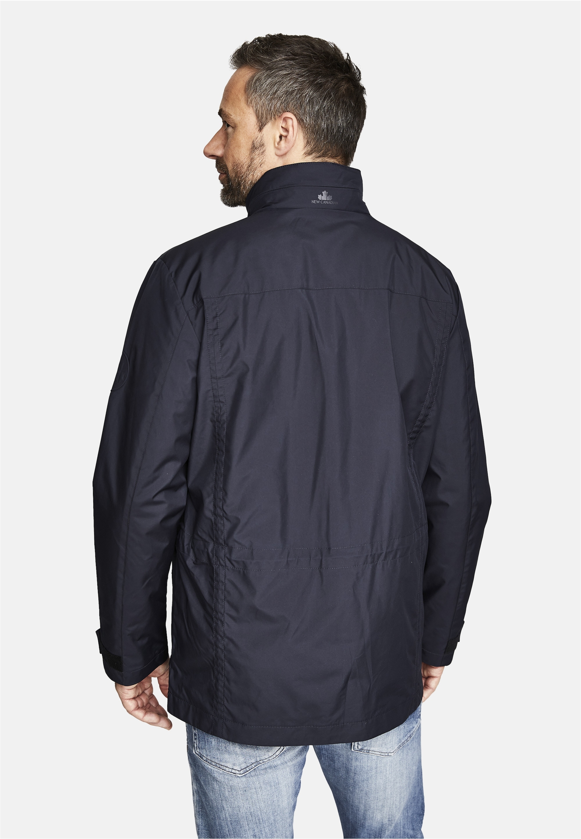 New Canadian Outdoorjacke »RE-JACKT«, mit modernem Stehkragen
