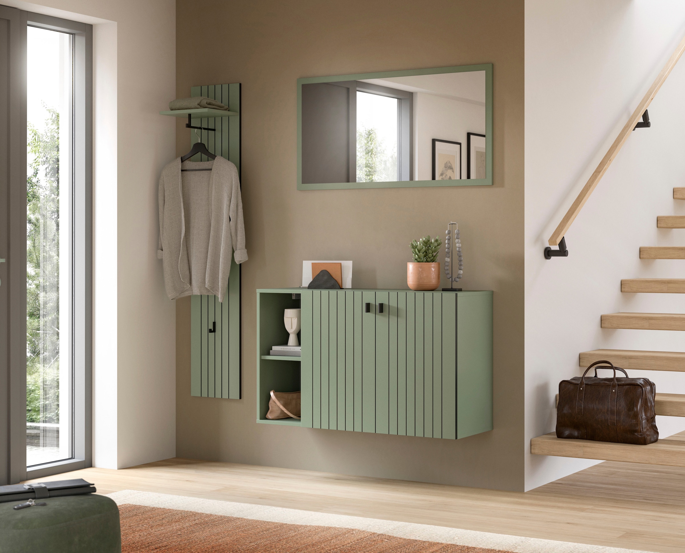 INOSIGN Garderoben-Set "TATIO, 3-tlg. Garderobenkombination, Breite: 152 cm günstig online kaufen