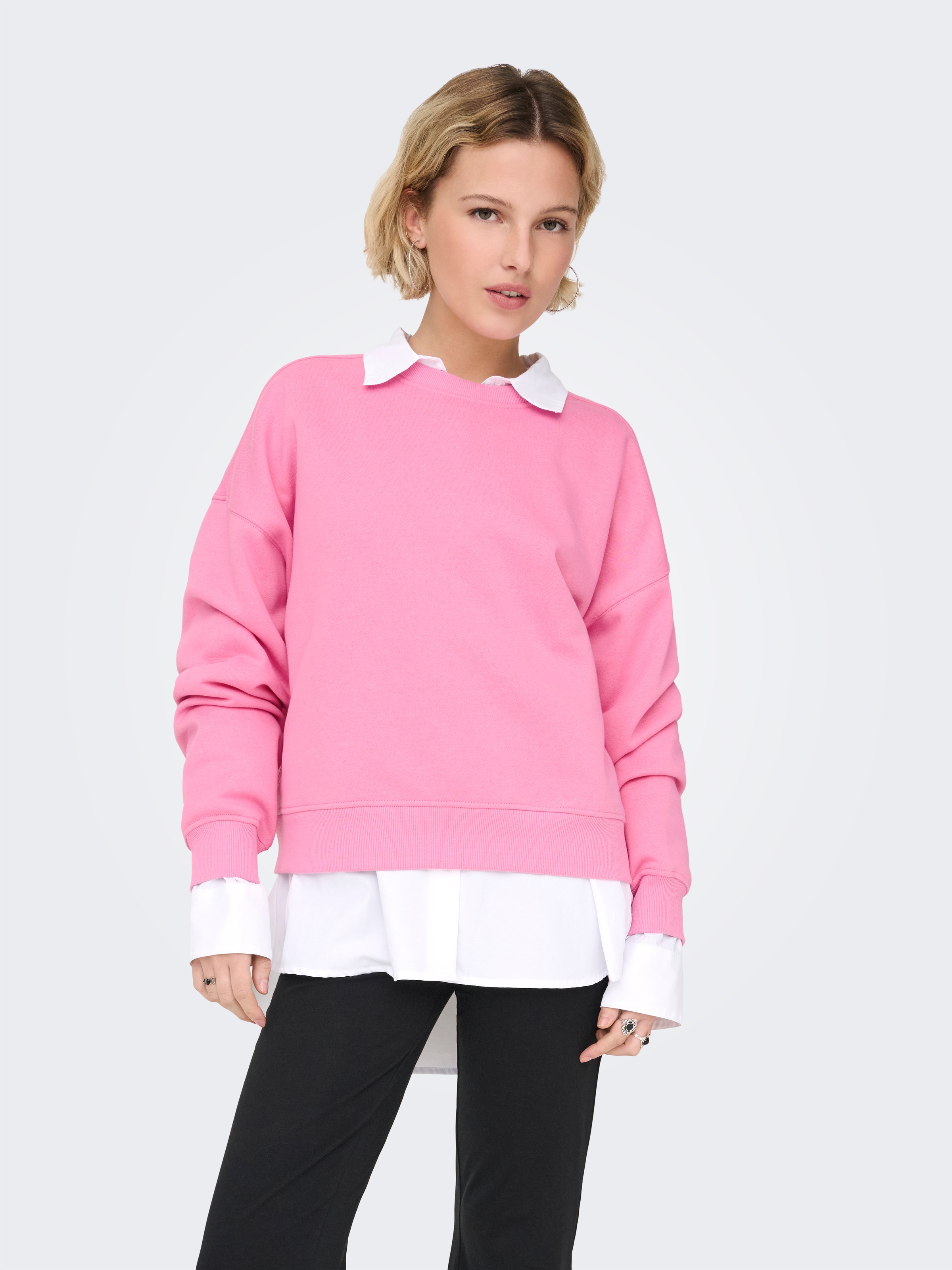 ONLY Sweatshirt "ONLBEST L/S CREW NECK SWT NOOS" günstig online kaufen