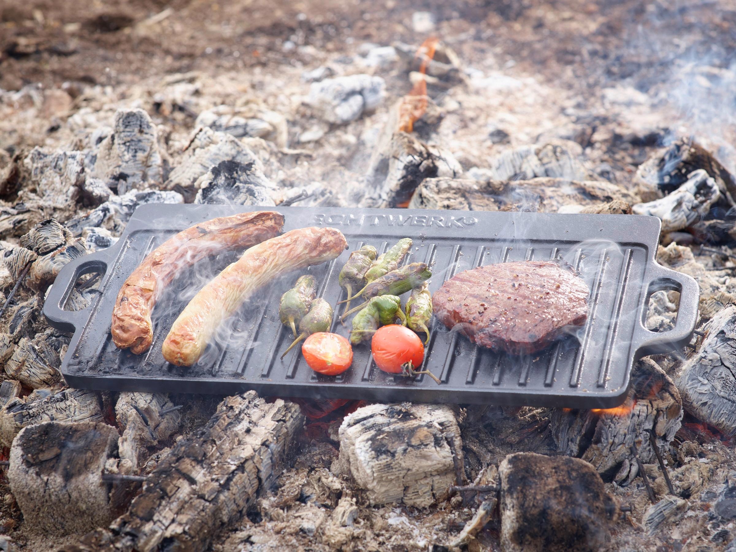 x per | 45,5 Rechnung ECHTWERK BAUR Grillplatte »Smal«, 23 cm