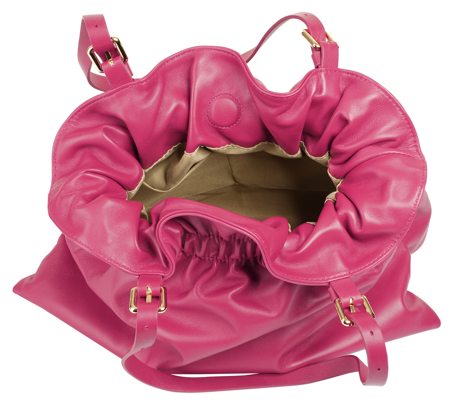 Samantha Look Shopper, echt Leder, Made in Italy