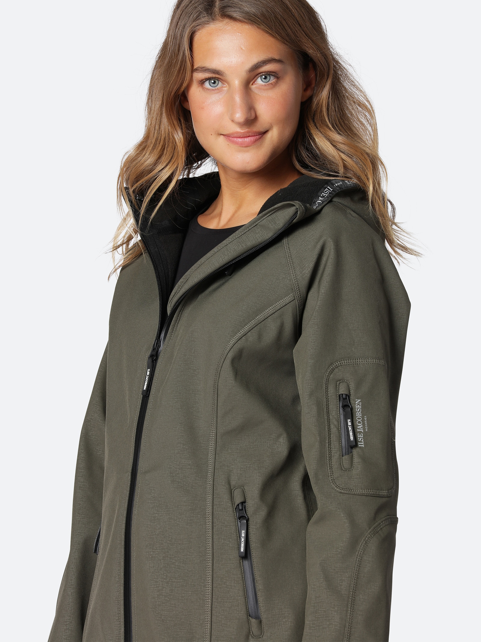 Softshelljacke »RAIN37«, mit Kapuze, Atmungsaktiv, Kapuze, wasserdicht, leicht, YKK...