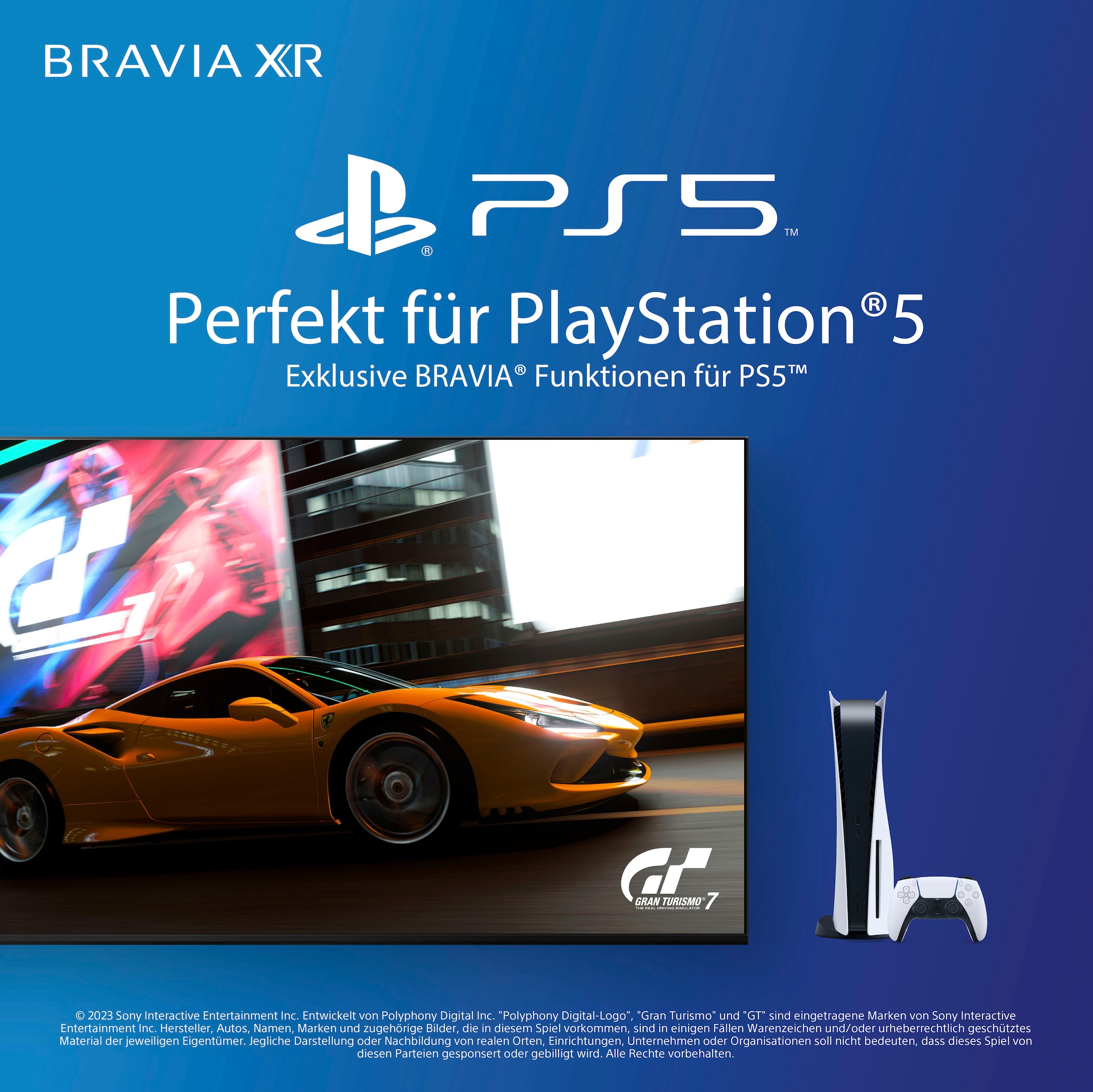 Sony LED-Fernseher »XR-75X90L«, 4K Ultra HD, Google TV, TRILUMINOS PRO, BRAVIA CORE, mit exklusiven PS5-Features