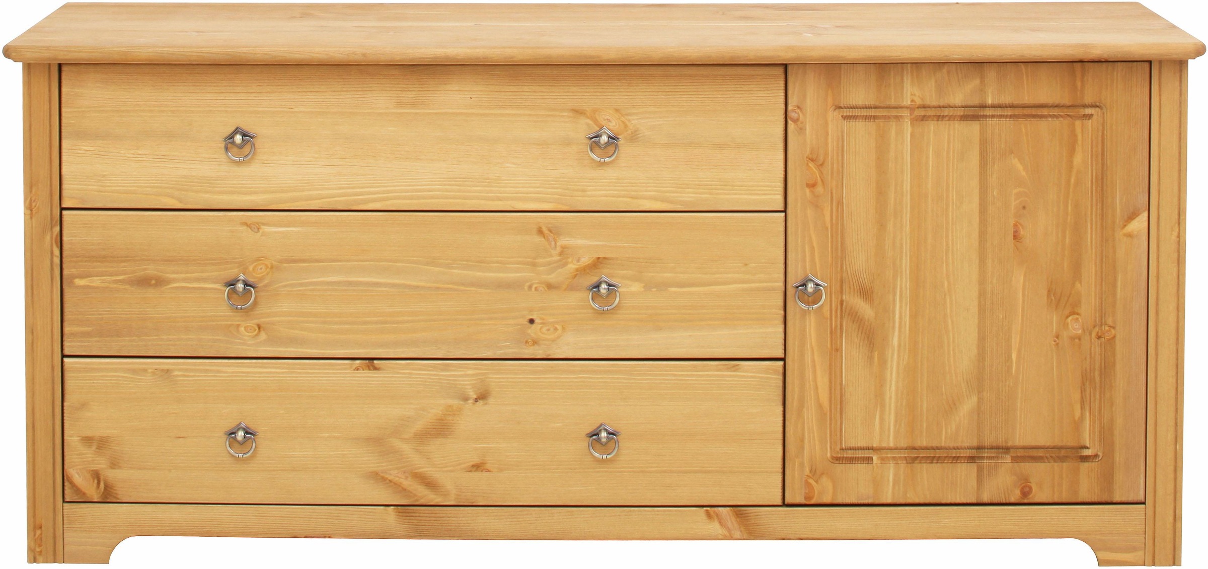 OTTO home Kombikommode "Hugo" aus massiver Kiefer, Breite 152 cm günstig online kaufen