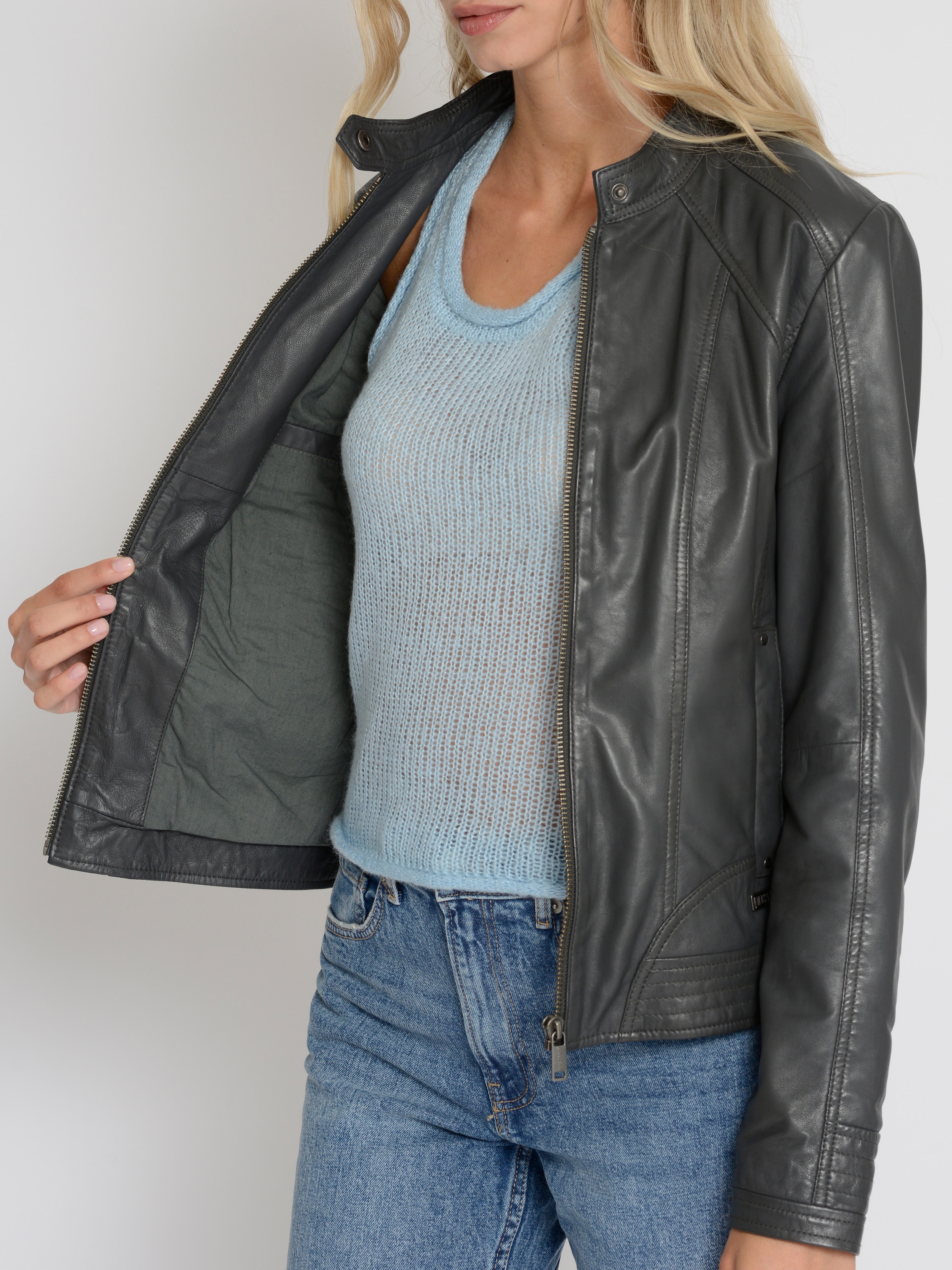 Lederjacke bestellen | »31017270« MUSTANG BAUR