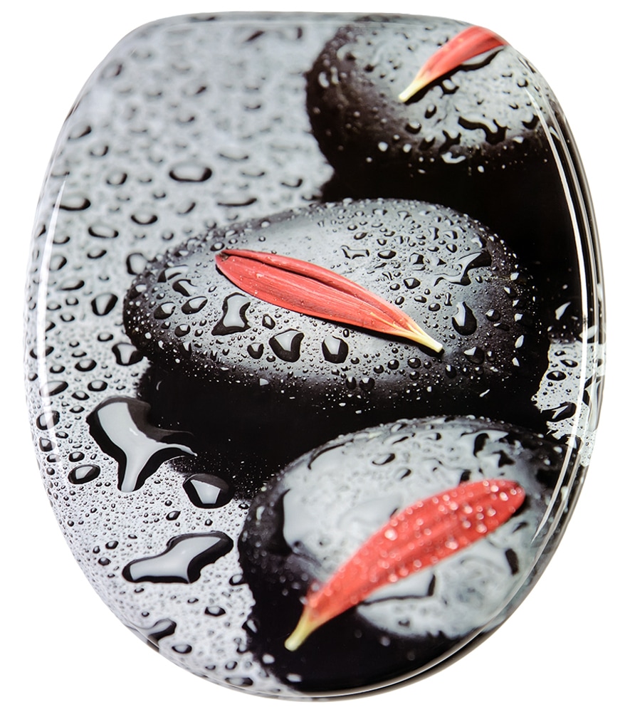 Sanilo Badaccessoire-Set »Elegance« bestehend aus WC-Sitz, Badteppich, Stöpsel, Seifenspender, WC-Bürste