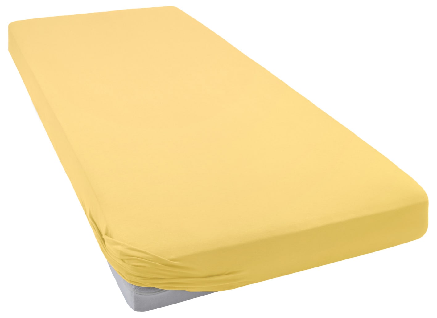 bellana Spannbettlaken "bellana deluxe mit Elasthan, Jersey 230 g/m², Premium-Qualität" mit 5% Elasthan, für Matratzen bis 35cm Höhe, bügelfrei, faltenfrei