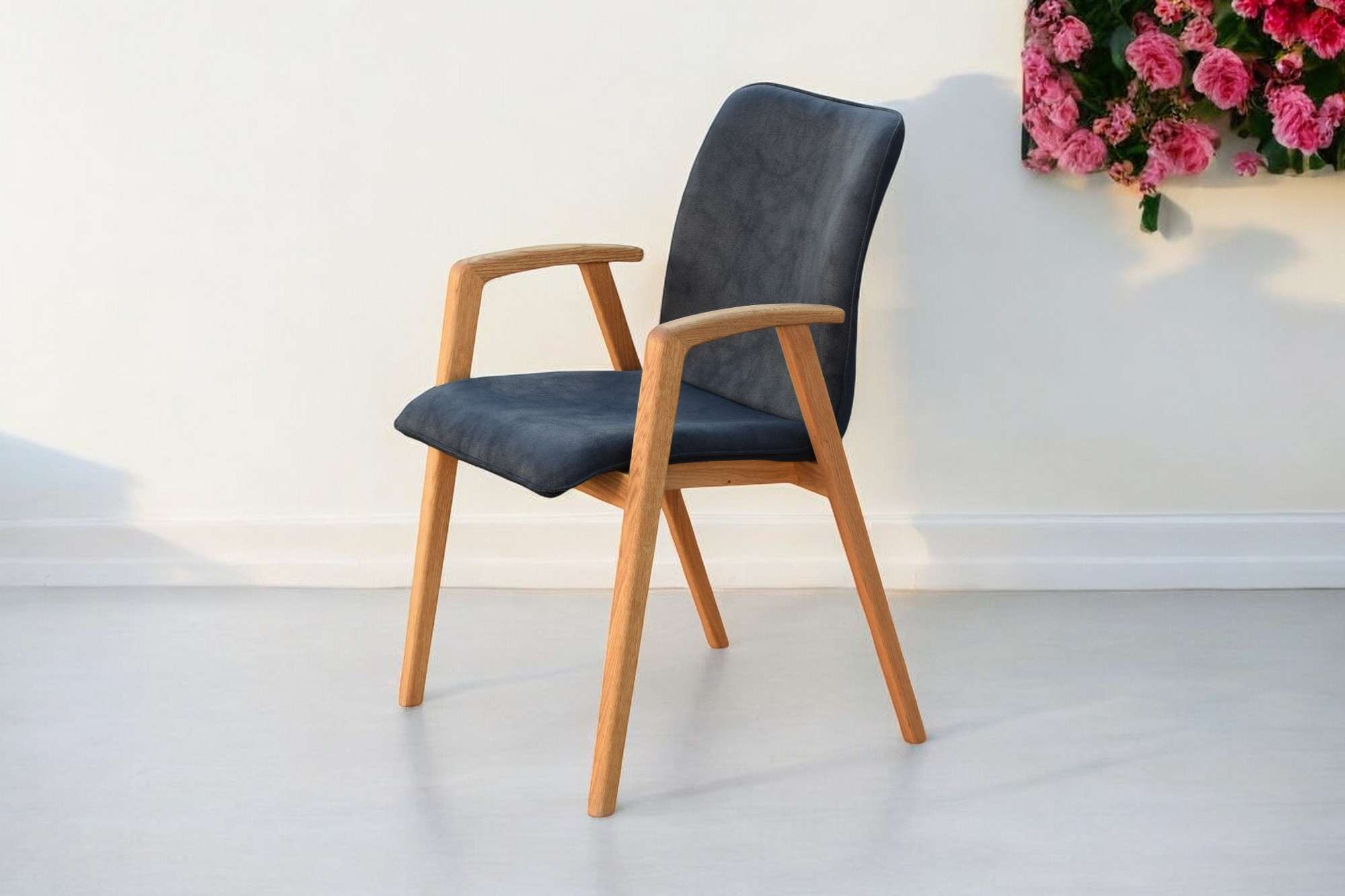 Home affaire Armlehnstuhl "Loreen Esszimmerstuhl, Polsterstuhl, Designstuhl günstig online kaufen