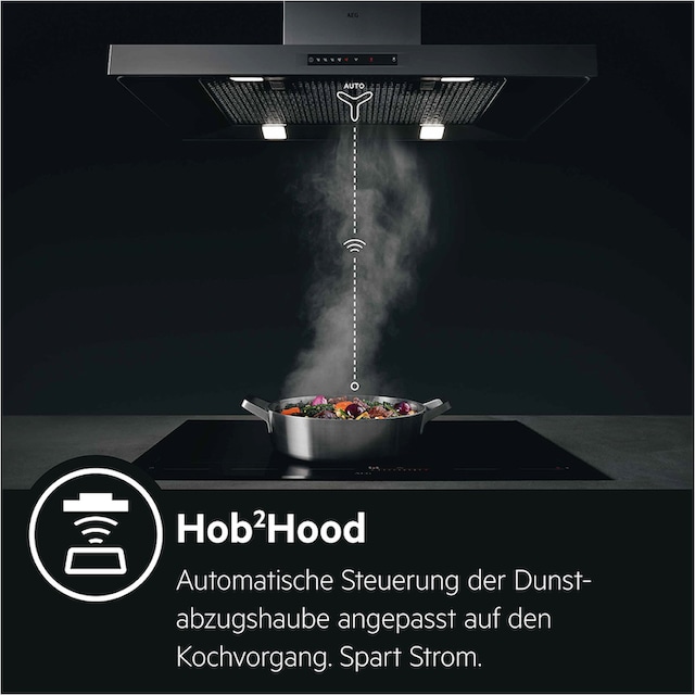 Hob²Hood Funktion | AEG - IKB8443AXB, bestellen BAUR Induktions-Kochfeld »IKB8443AXB«,